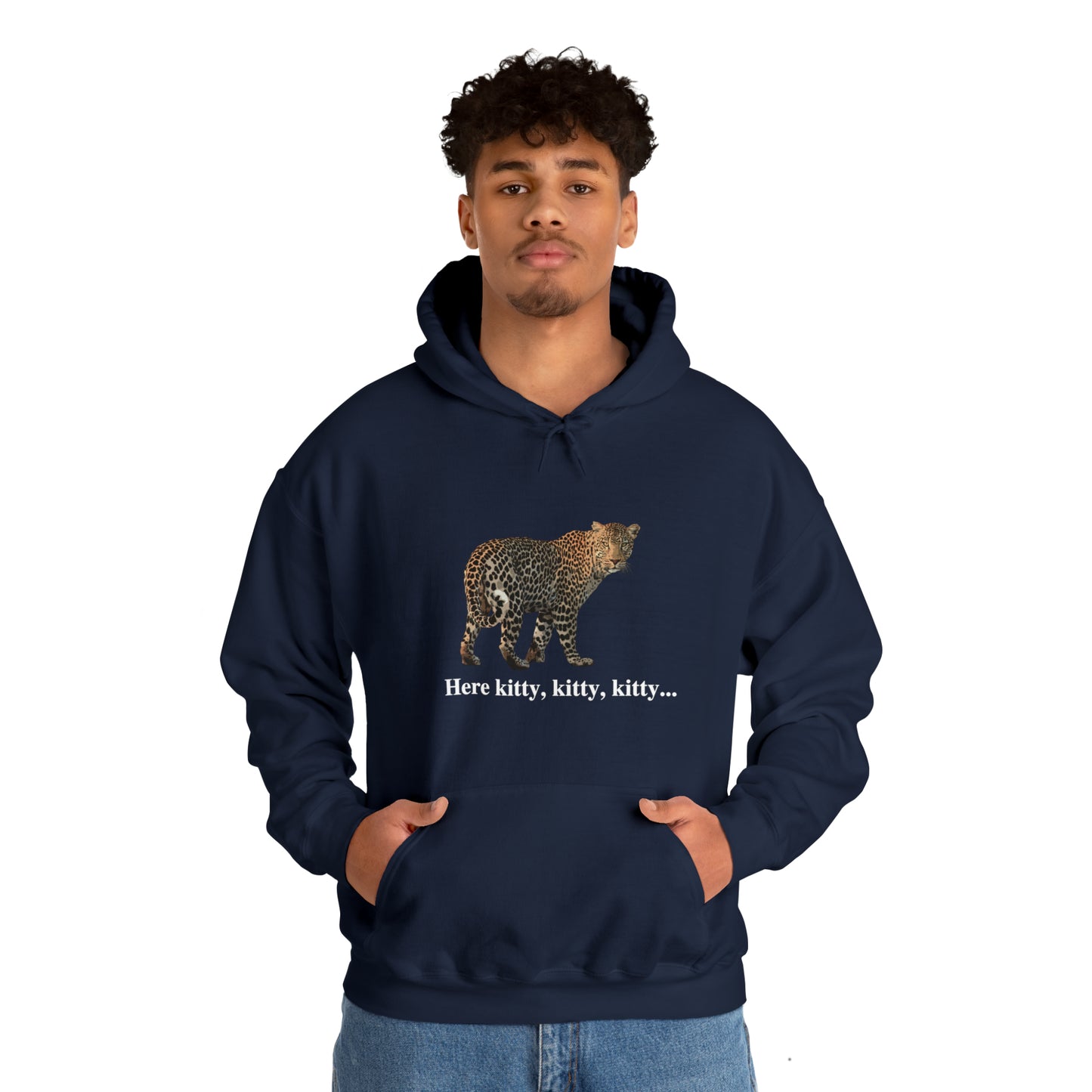 Unisex Leopard Big Cat Hooded Sweatshirt