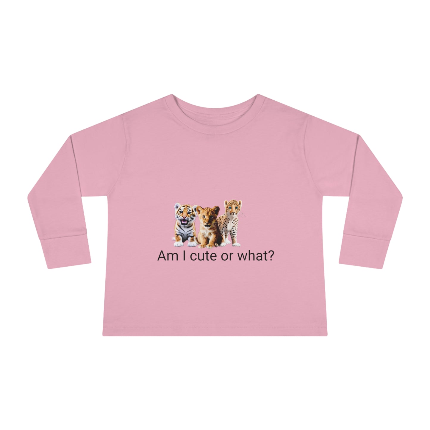 Toddler Little Cats Long Sleeve Tee