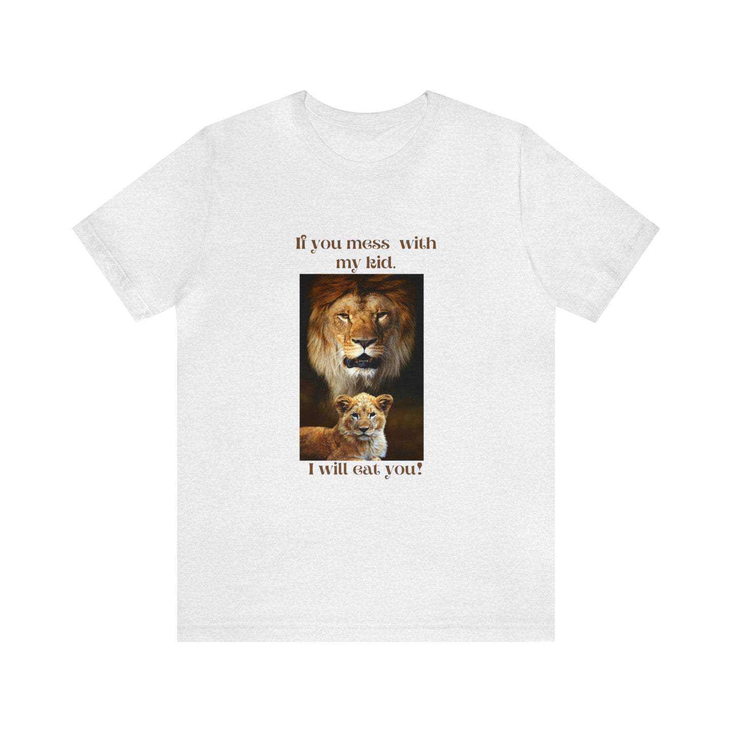 Men's Lion and Cub Short Sleeve Tee