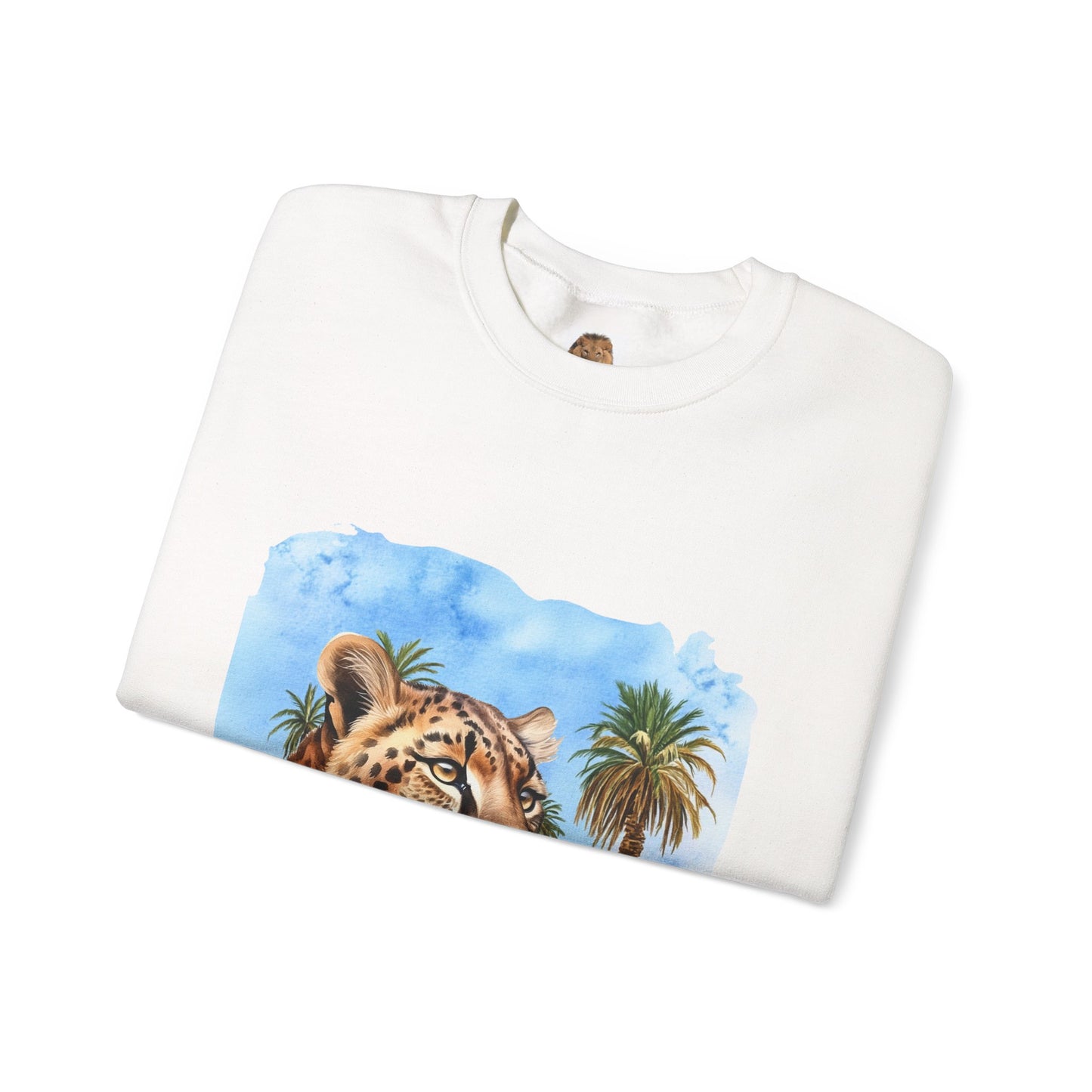 Men's Big Cats Cheetah Crewneck Sweatshirt