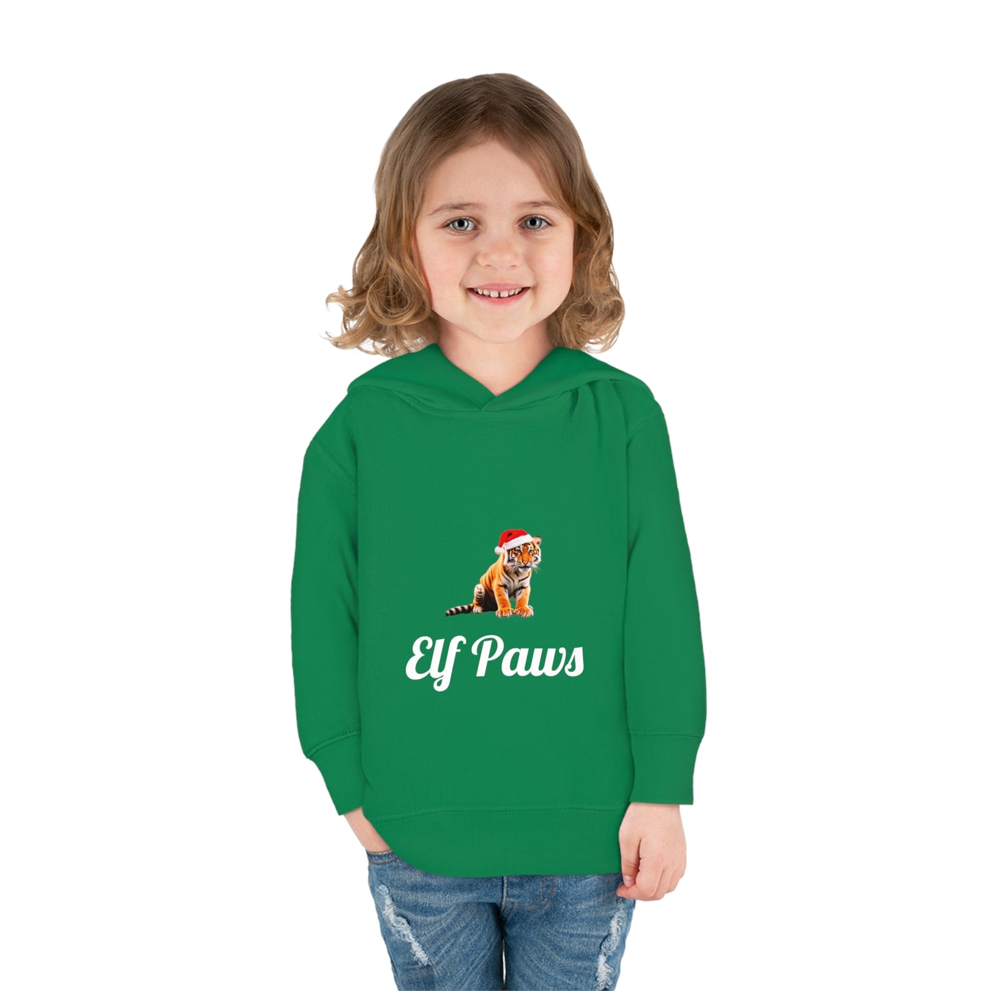 Toddler Tiger Elf Paws Fleece Hoodie