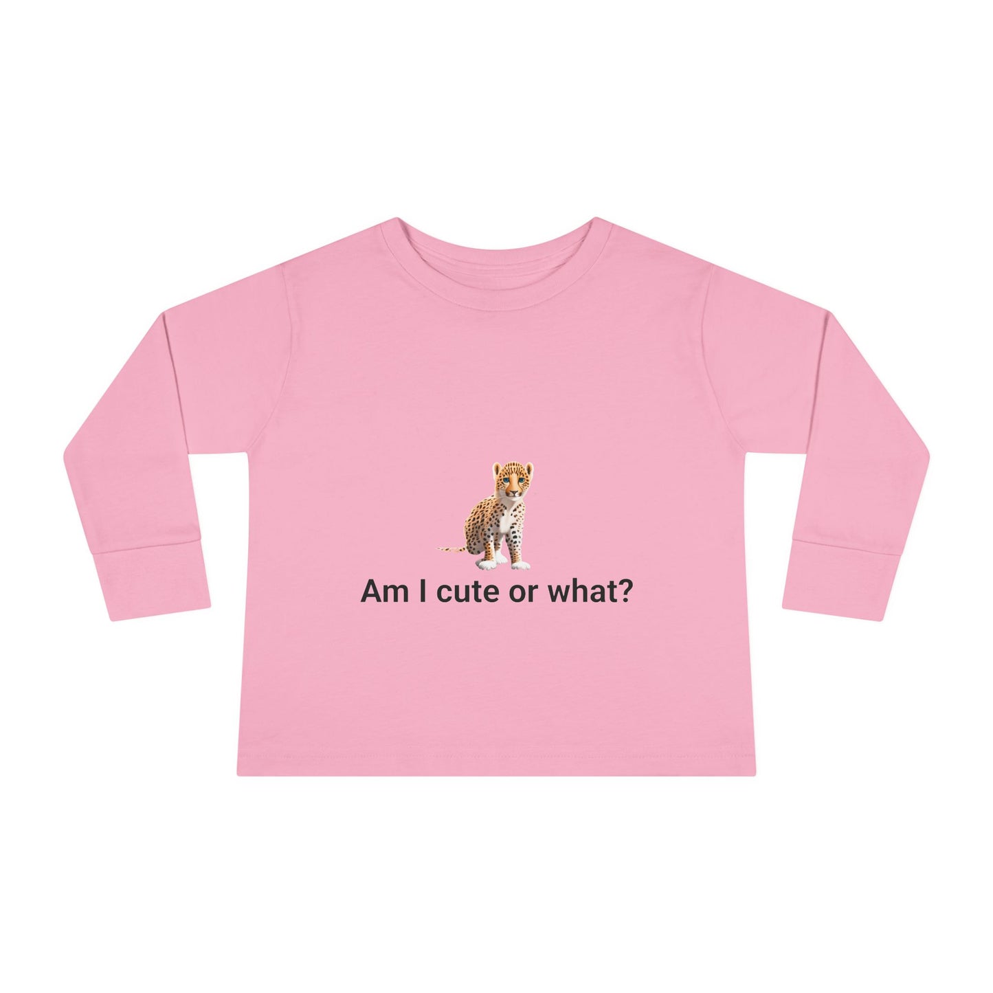 Toddler Little Cats Leopard Long Sleeve Tee
