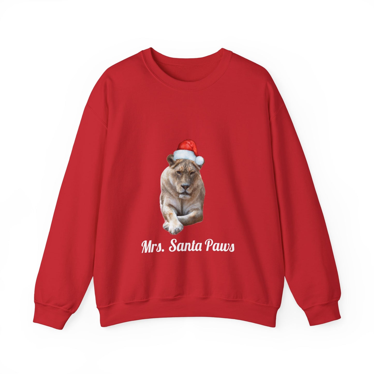 Mrs. Santa Paws Womens' Crewneck Sweatshirt