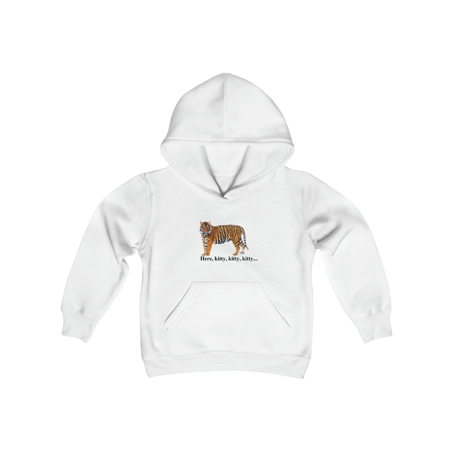 Youth Tiger Big Cats Hooded Sweatshirt