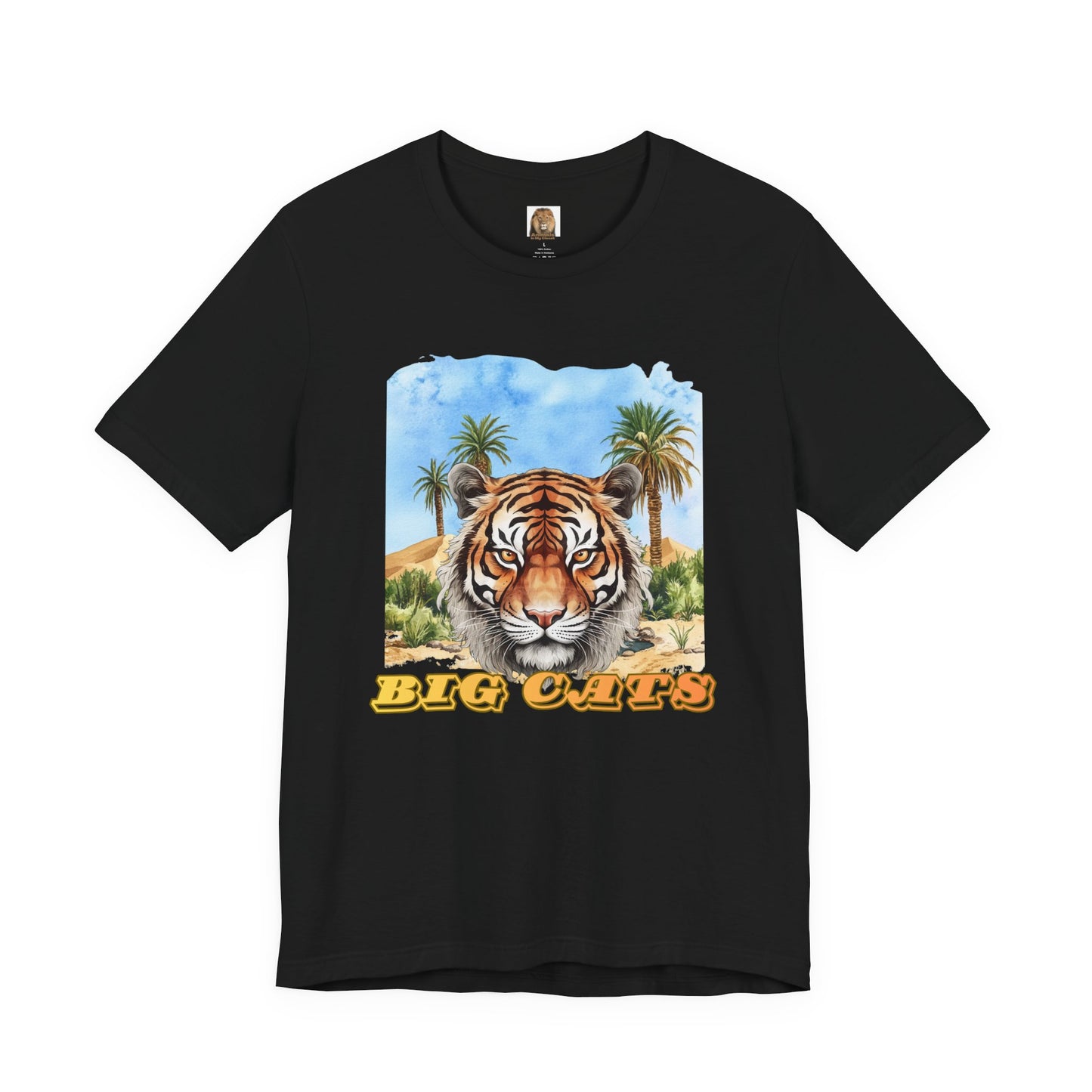 Men's Big Cats Tiger Graphic Tee