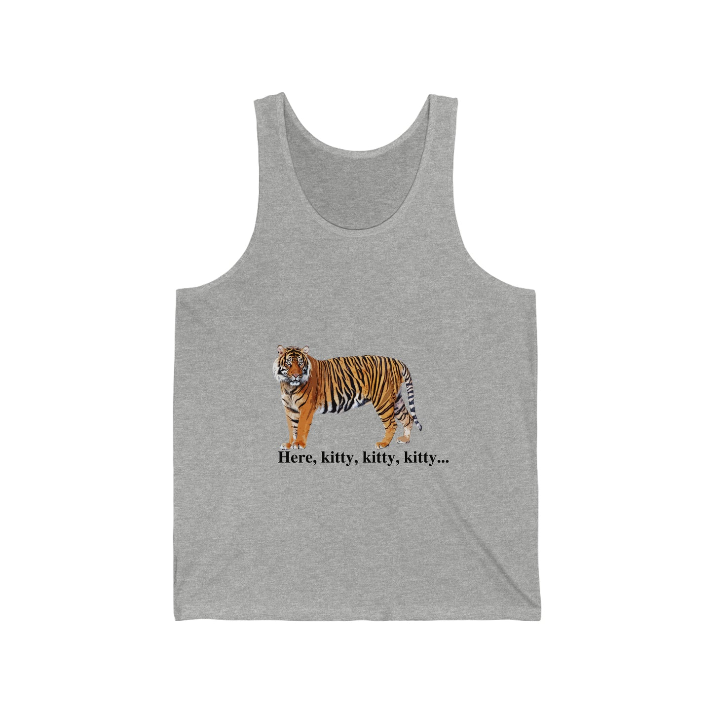 Unisex Tiger Big Cats Jersey Tank