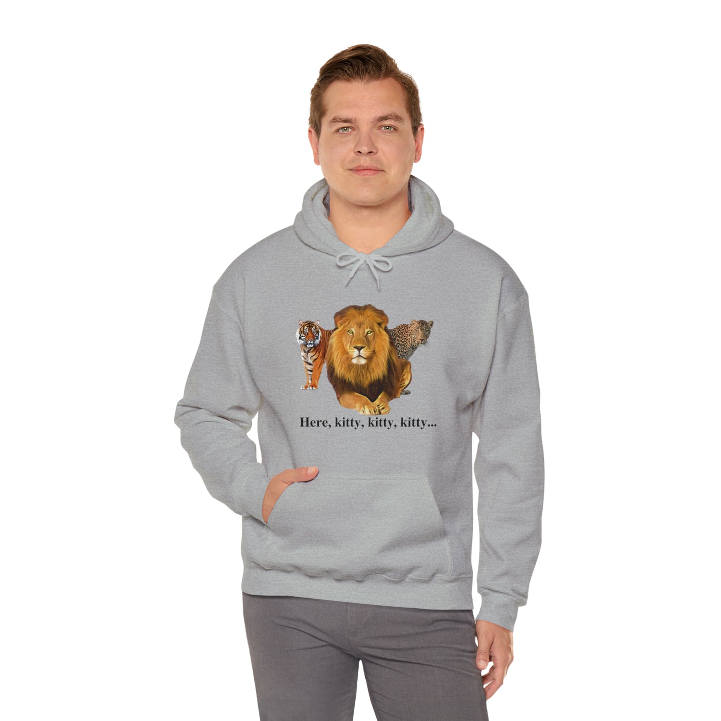 Unisex Big Cats Hooded Sweatshirt