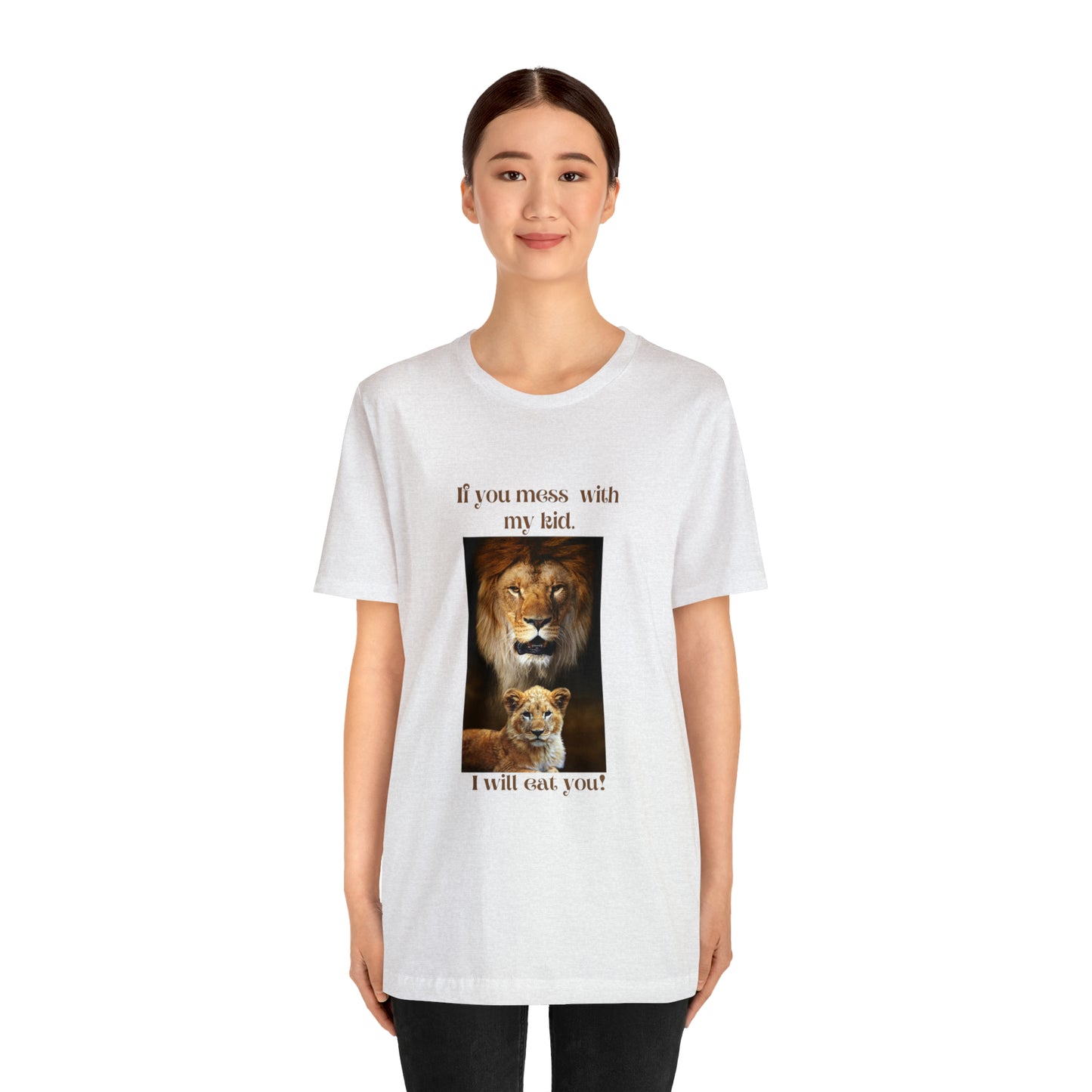 Men's Lion and Cub Short Sleeve Tee