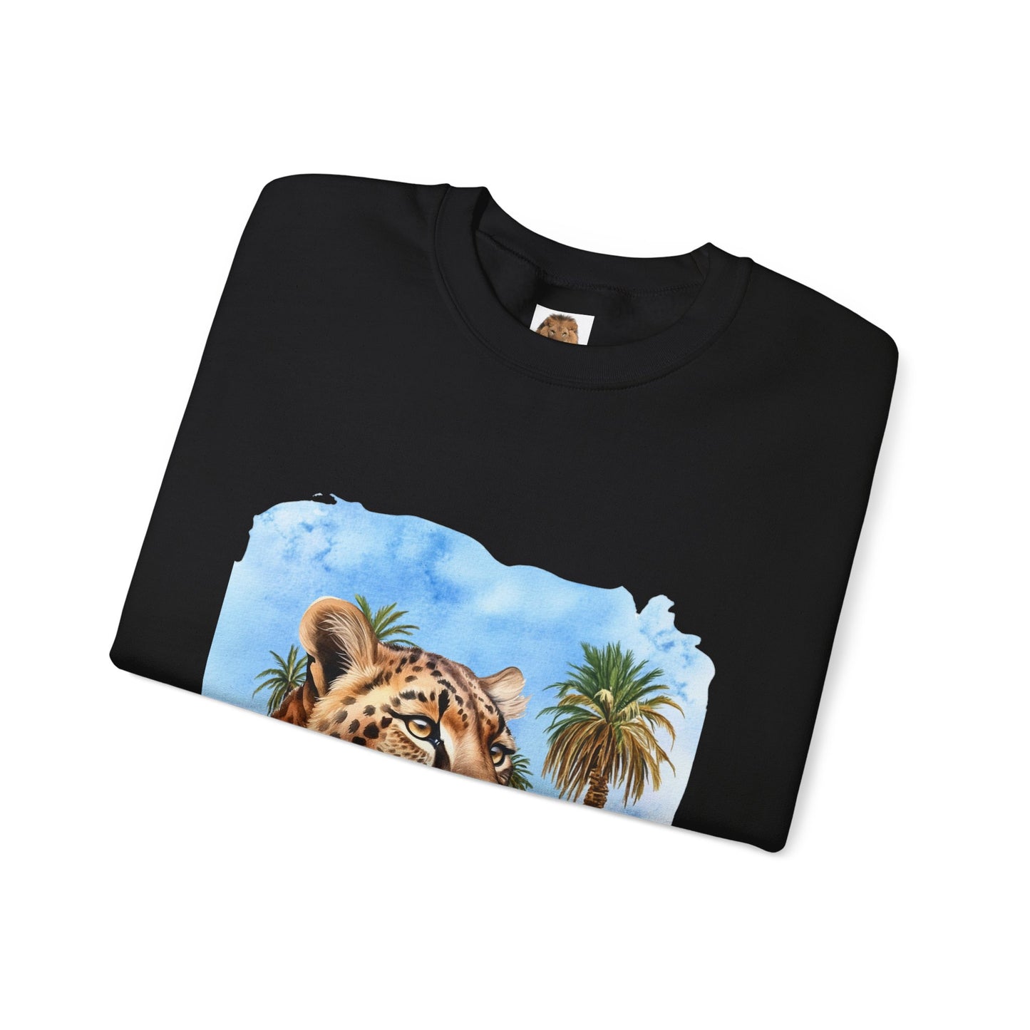 Men's Big Cats Cheetah Crewneck Sweatshirt
