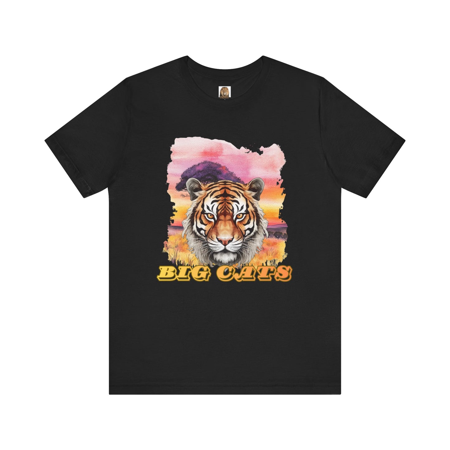 Women's Tiger Big Cats Short Sleeve Tee