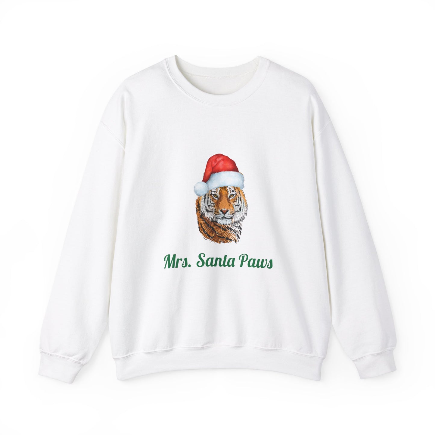 Tiger Mrs. Santa Crewneck Sweatshirt