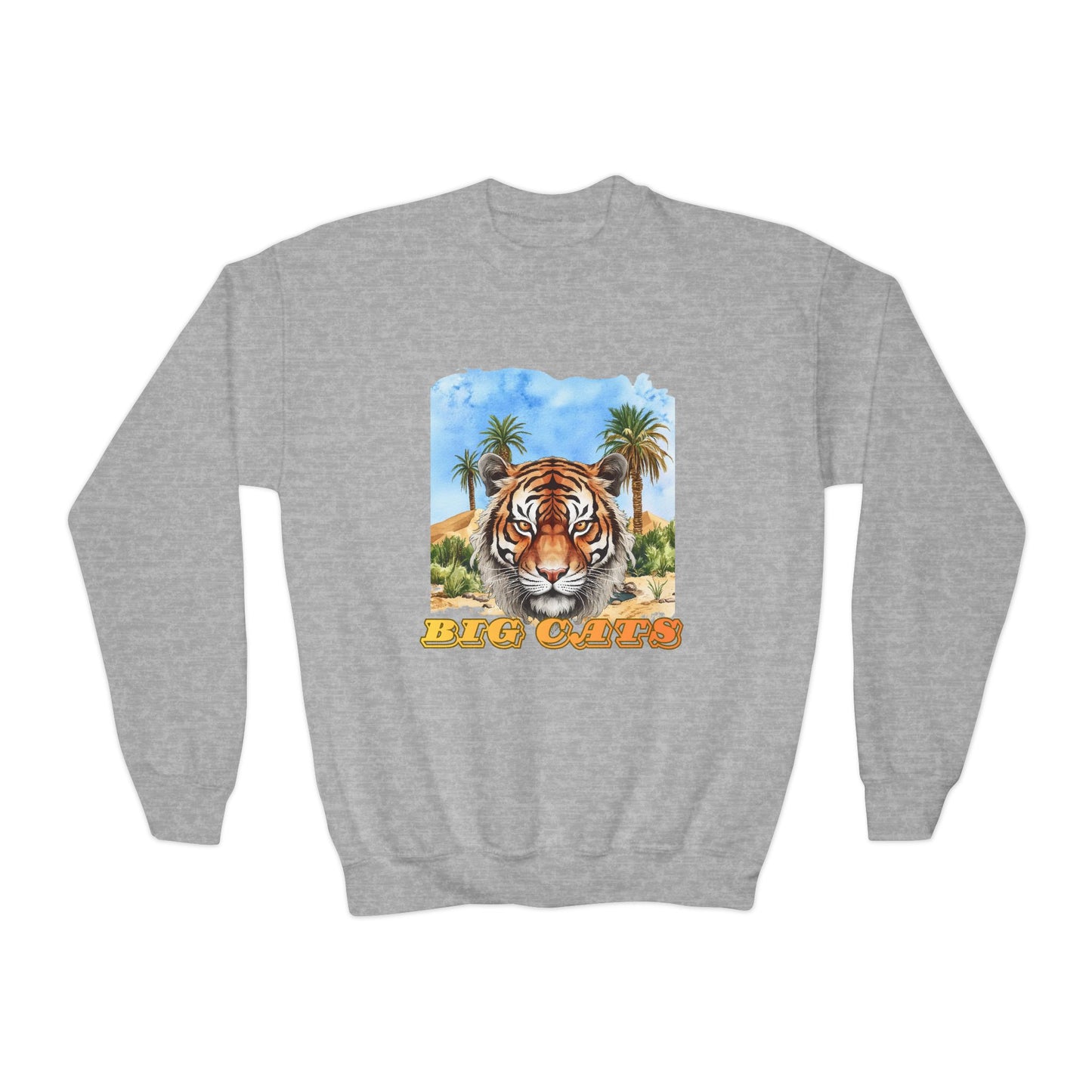Boy's Big Cats Tiger Sweatshirt