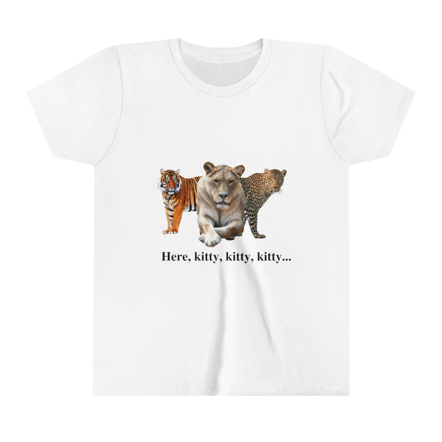 Youth Big Cats Lioness Short Sleeve Tee