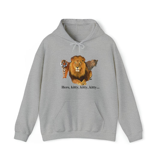 Unisex Big Cats Hooded Sweatshirt