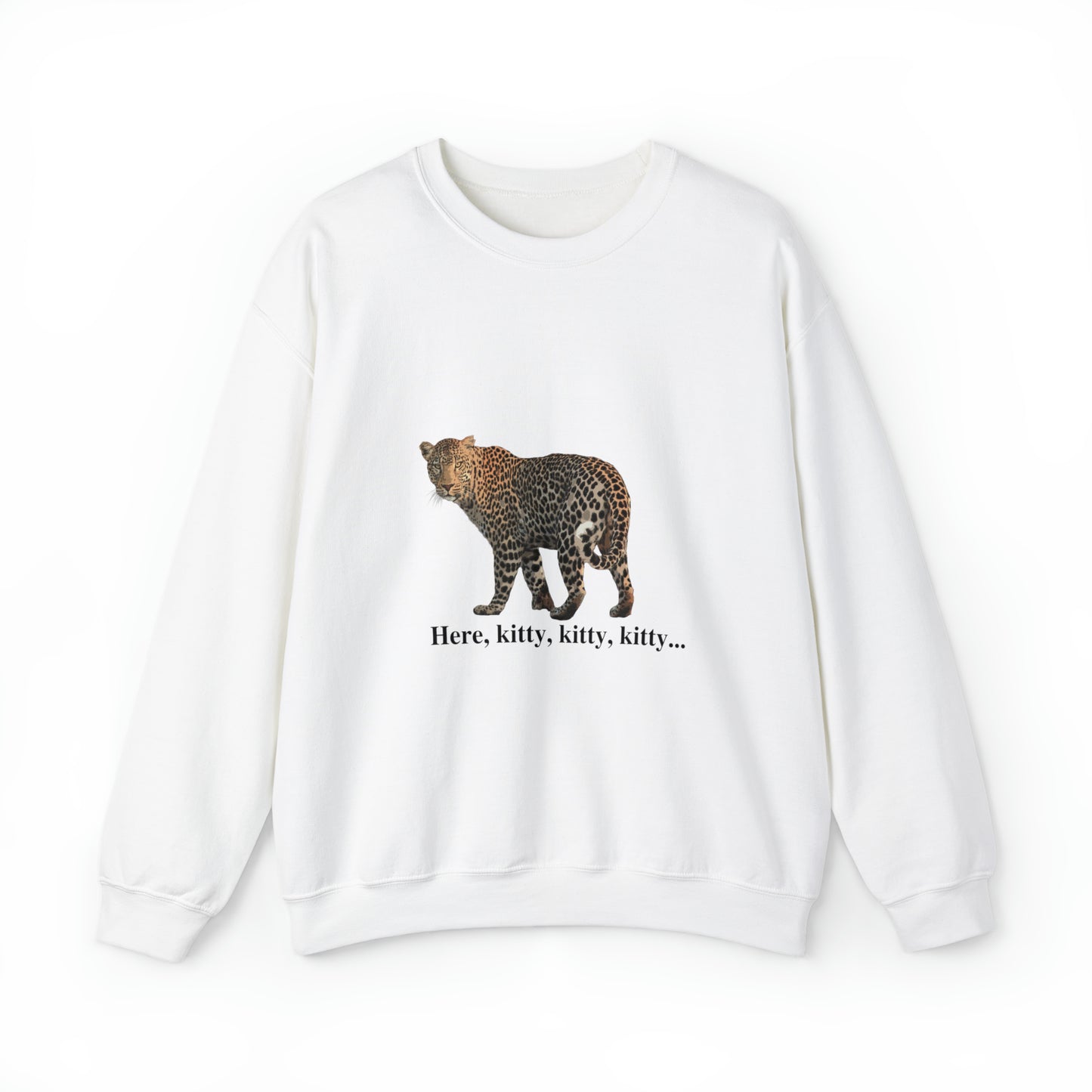 Unisex Leopard Big Cats Crewneck Sweatshirt