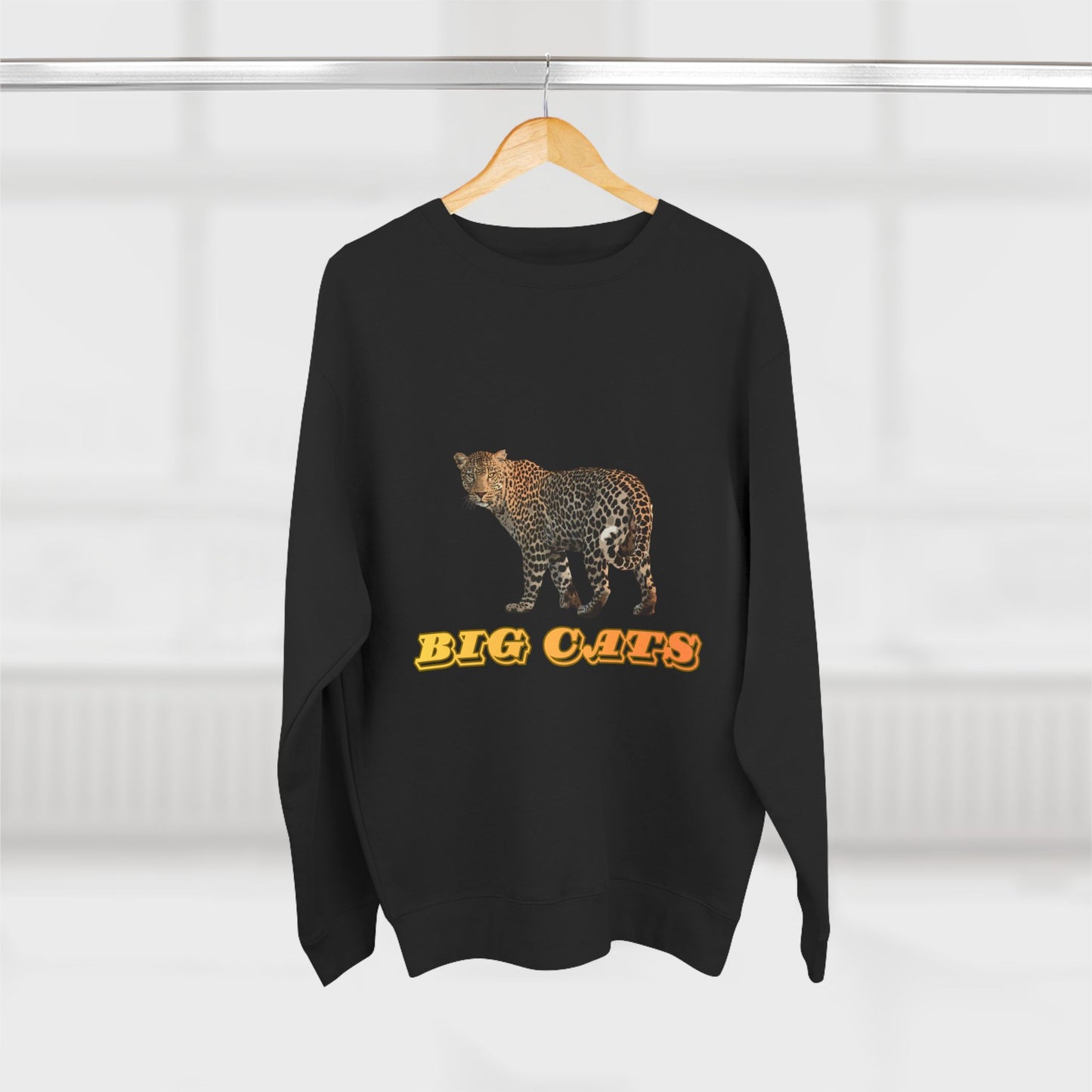 Unisex Premium Leopard Big Cats Crewneck Sweatshirt