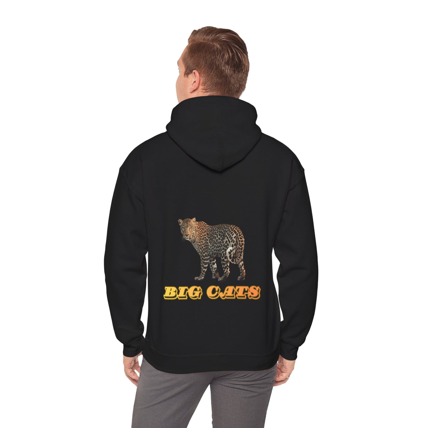 Unisex Leopard Big Cat Hooded Sweatshirt