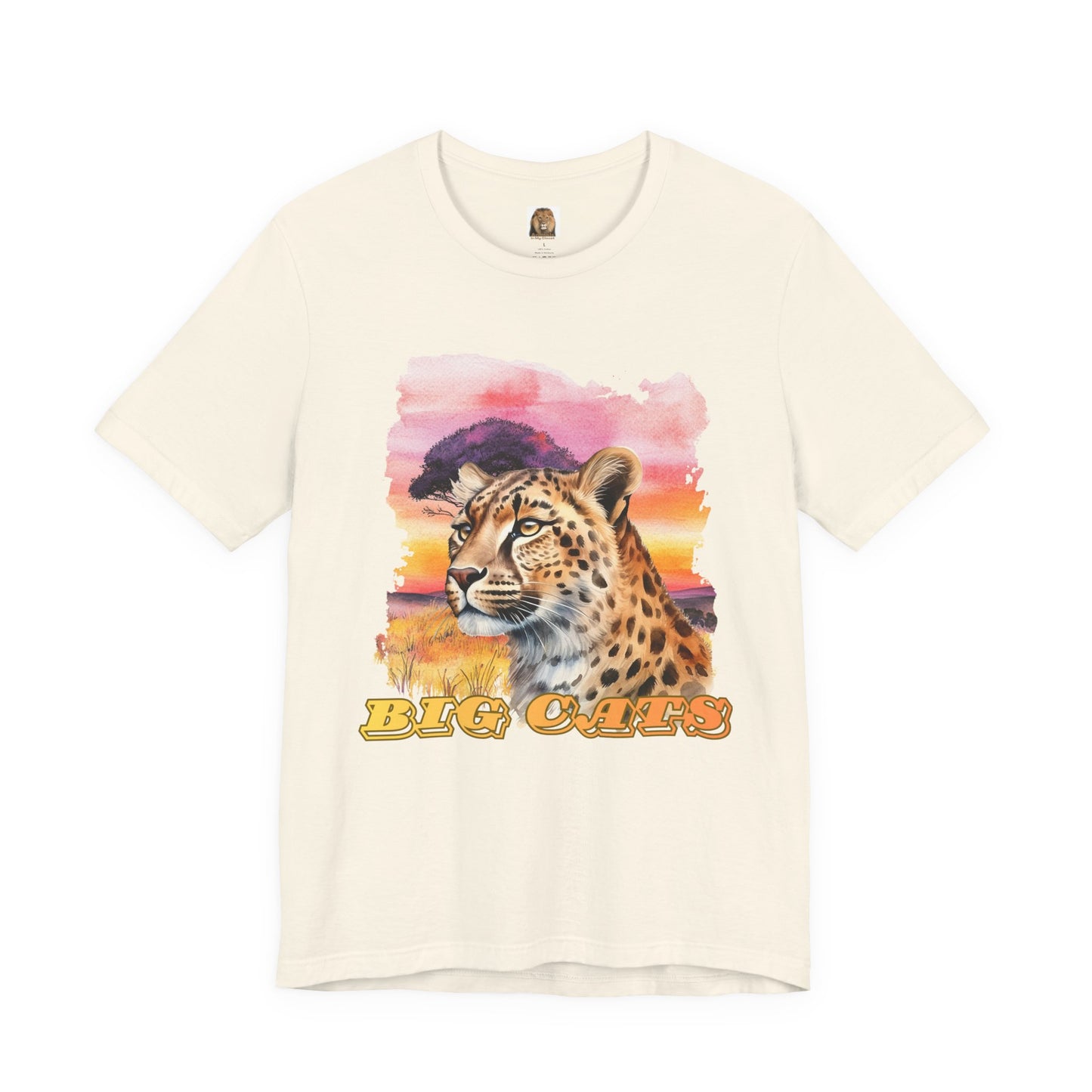 Women's "Big Cats" Cheetah Graphic T-Shirt