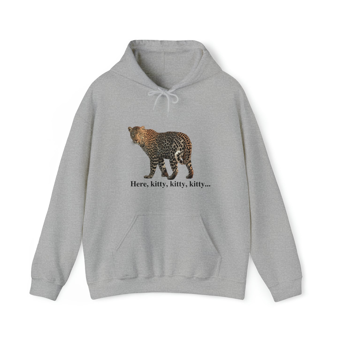 Unisex Leopard Big Cat Hooded Sweatshirt