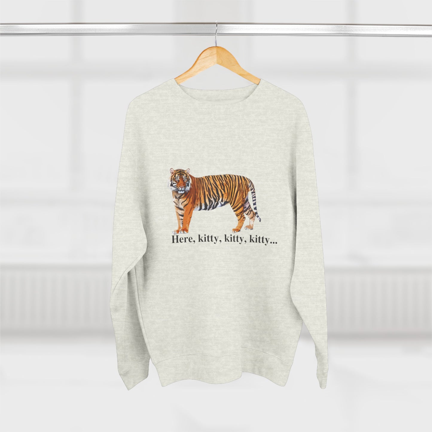 Unisex Premium Tiger Big Cats Crewneck Sweatshirt