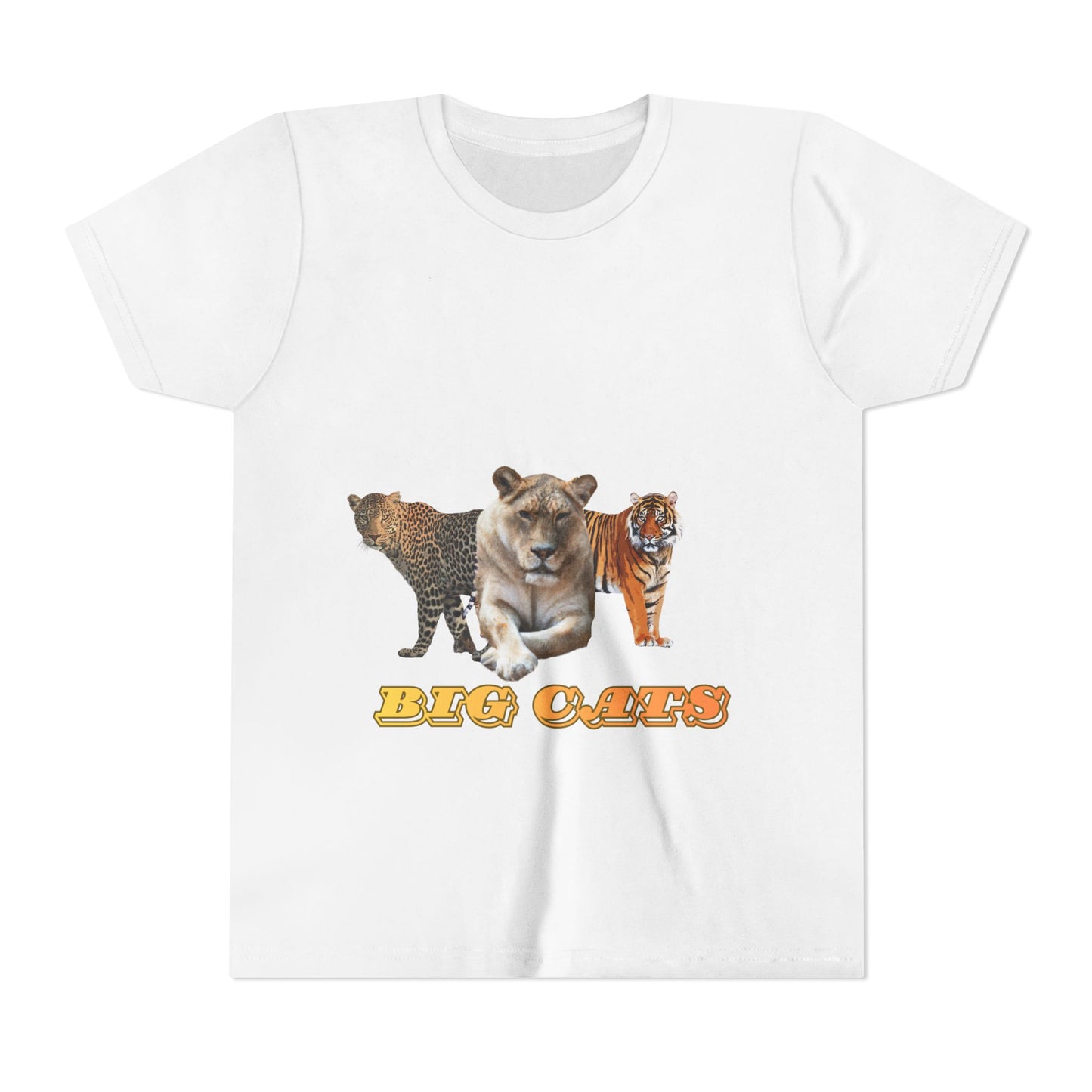 Youth Big Cats Lioness Short Sleeve Tee