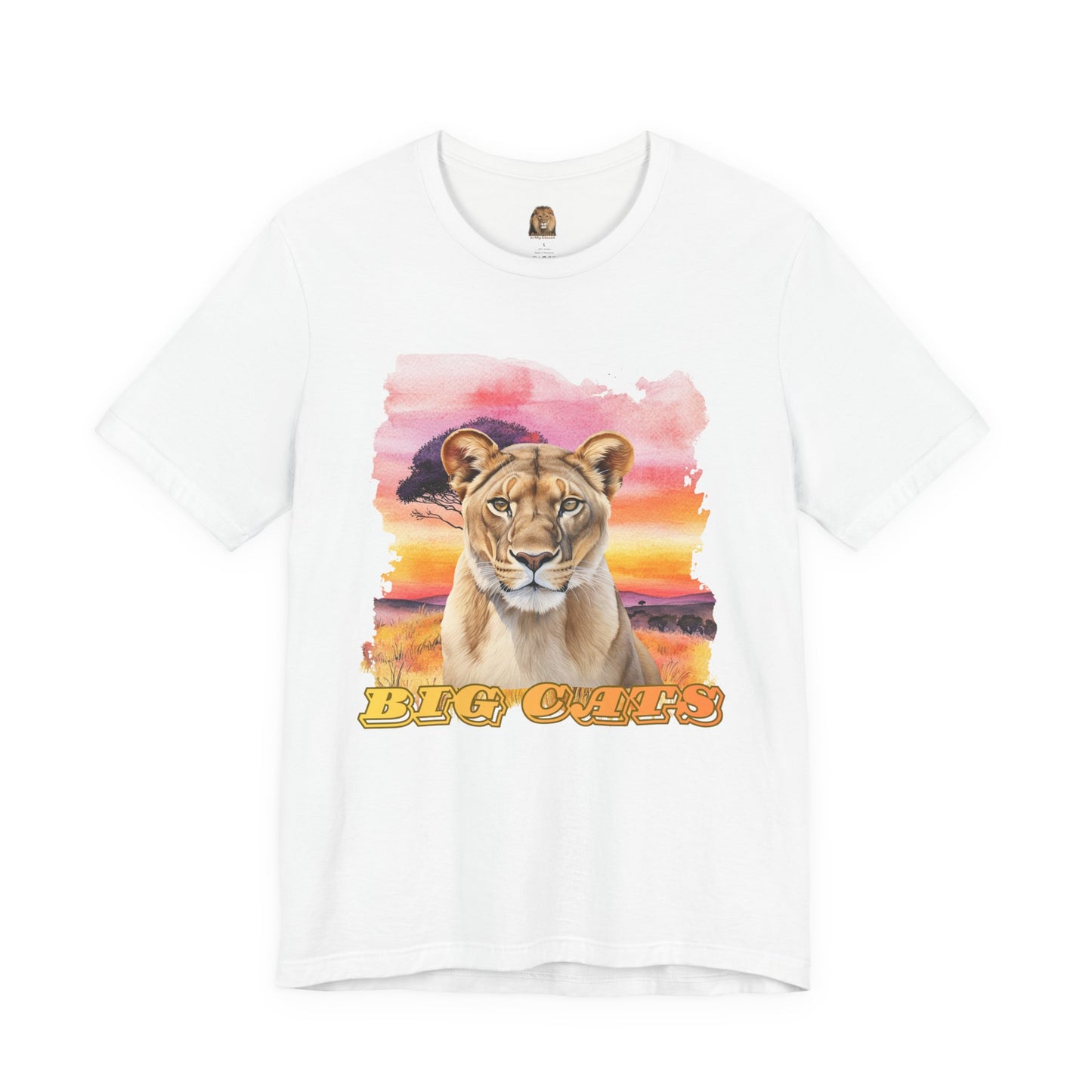 Women's Lioness Big Cats Short Sleeve Tee