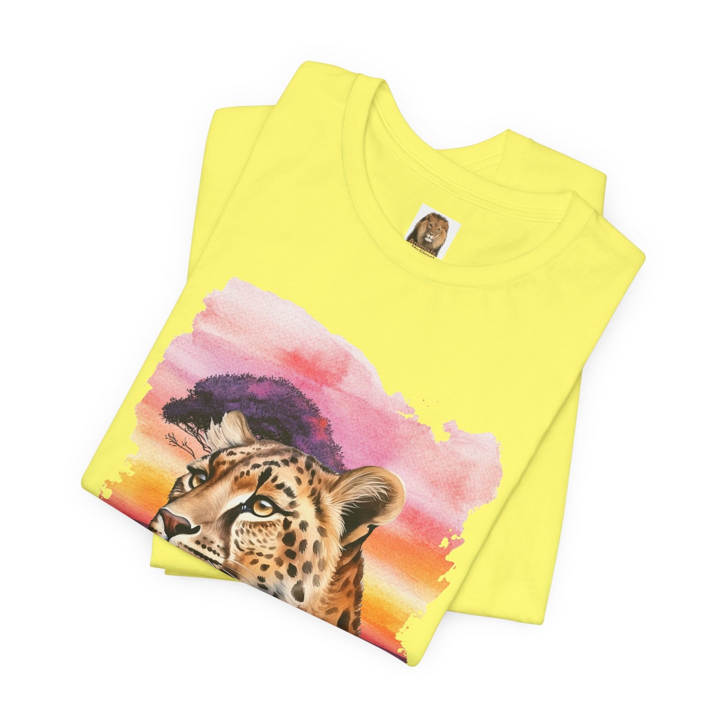 Women's "Big Cats" Cheetah Graphic T-Shirt