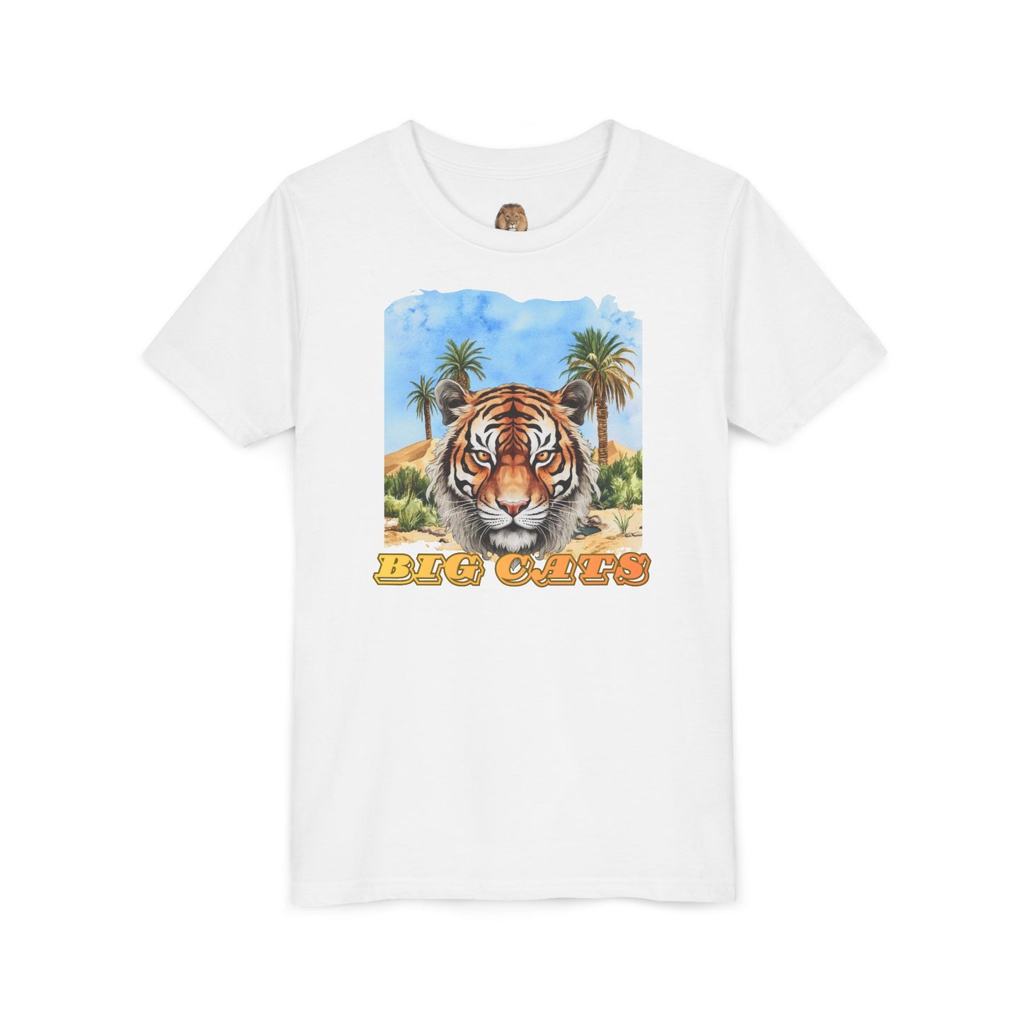 Boy's Big Cats Tiger Short Sleeve Tee
