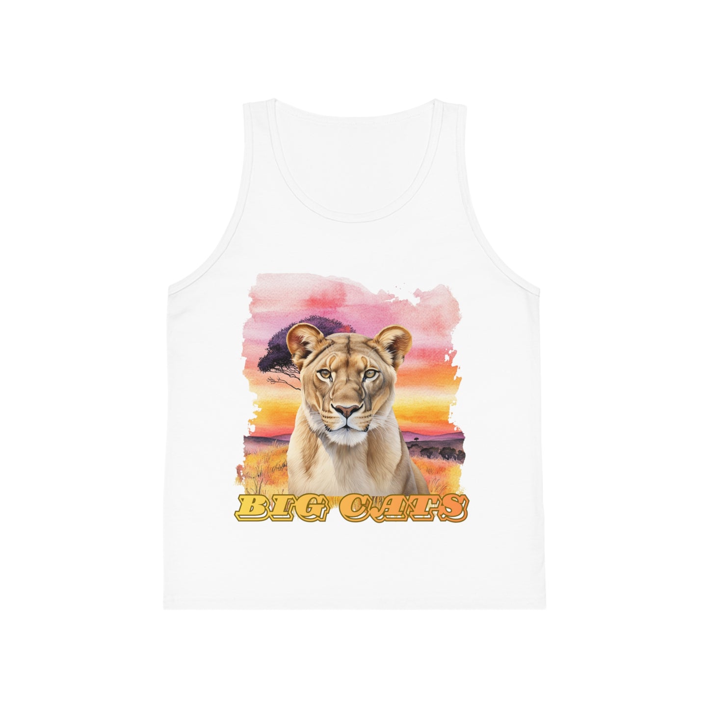Girl's Lioness Big Cats Tank Top