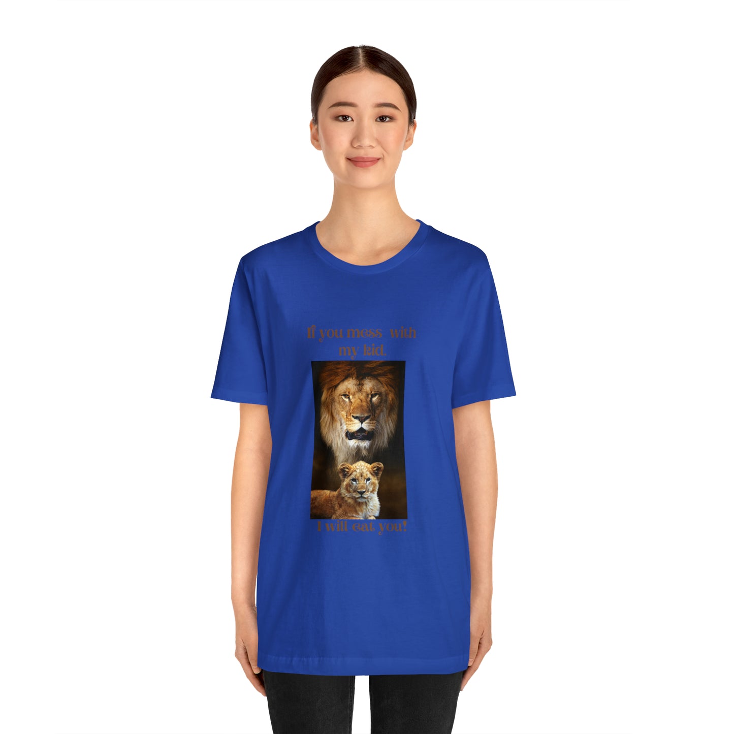 Men's Lion and Cub Short Sleeve Tee