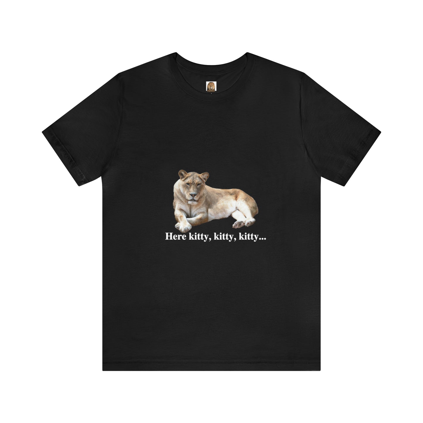 Unisex Lioness Big Cats Short Sleeve Tee