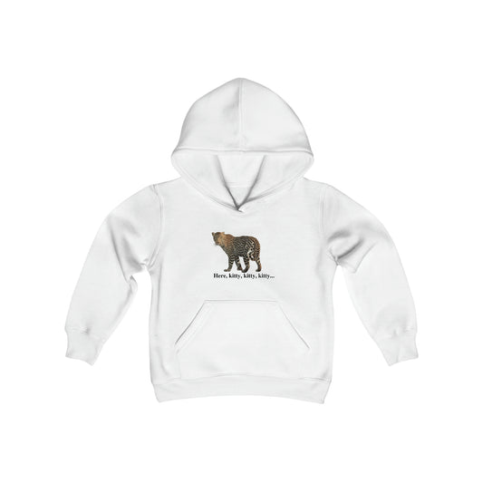 Youth Leopard Big Cats Hooded Sweatshirt