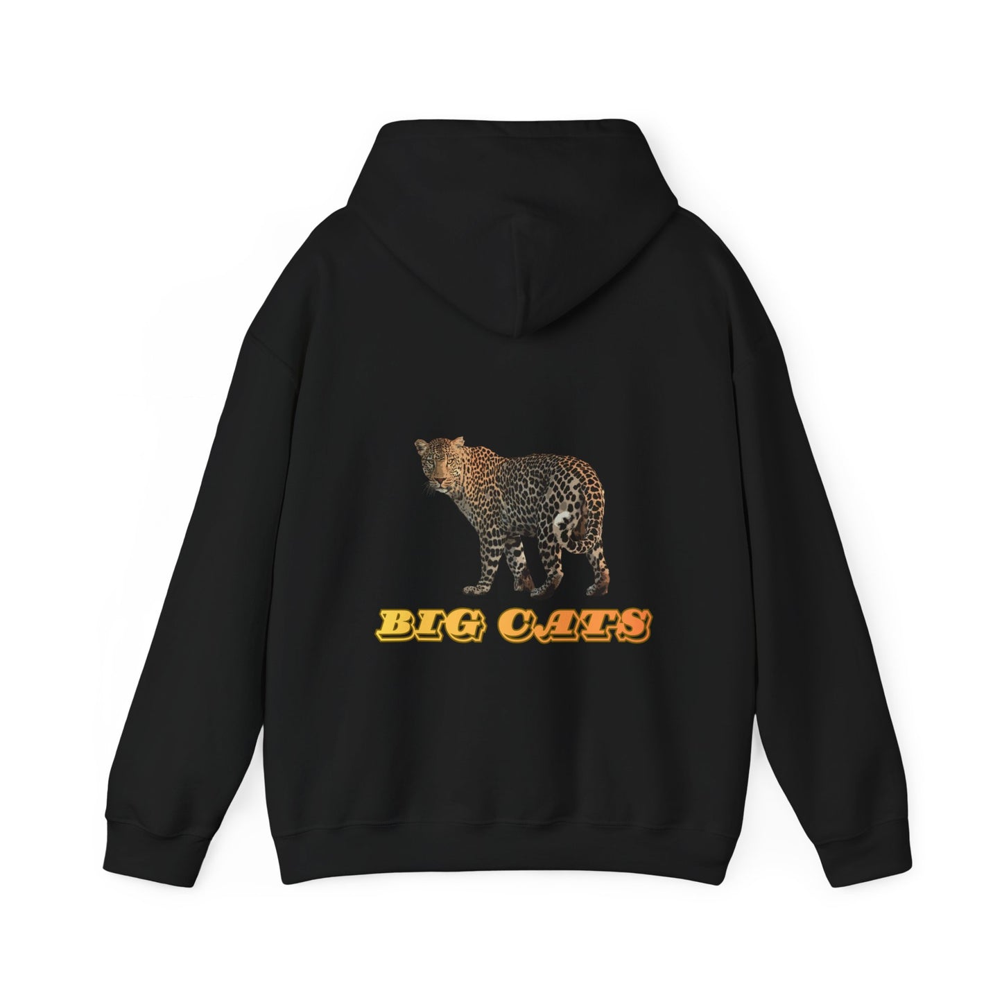 Unisex Leopard Big Cat Hooded Sweatshirt