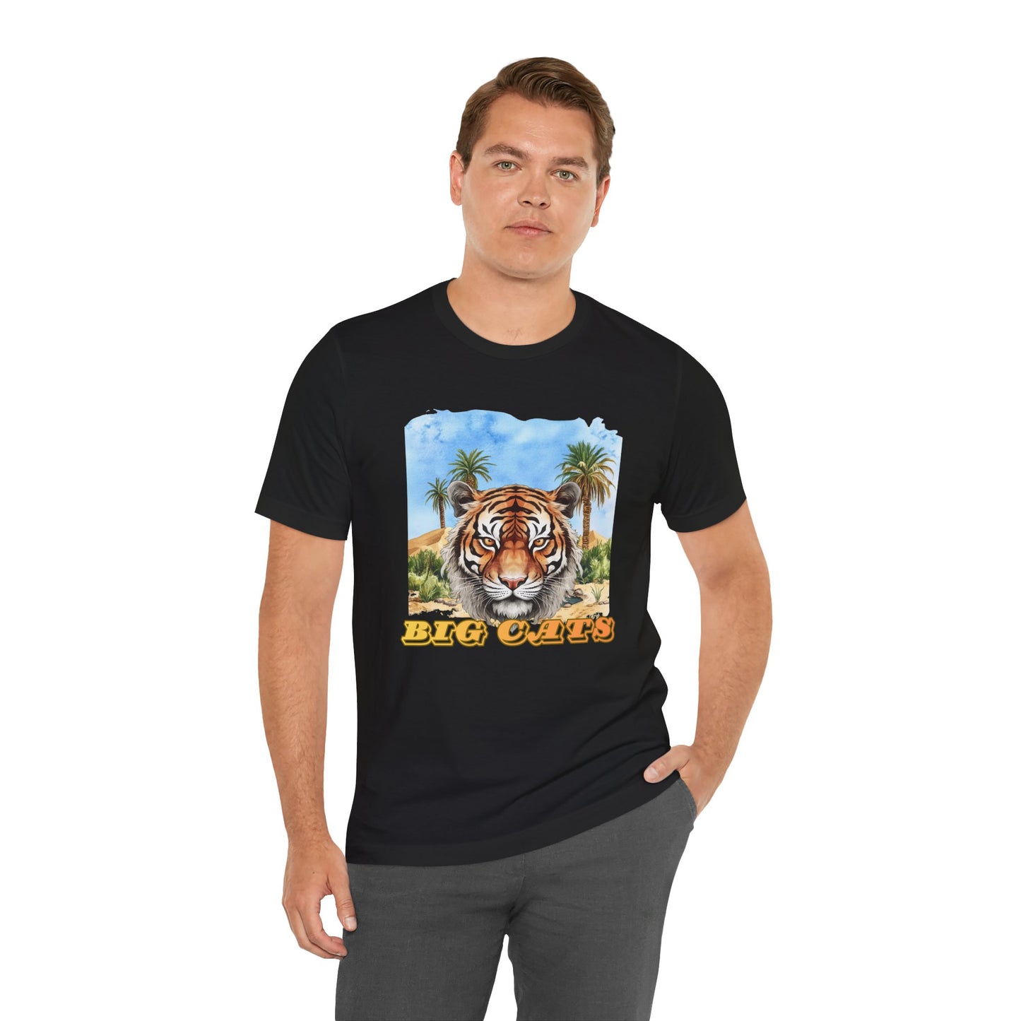 Men's Big Cats Tiger Graphic Tee