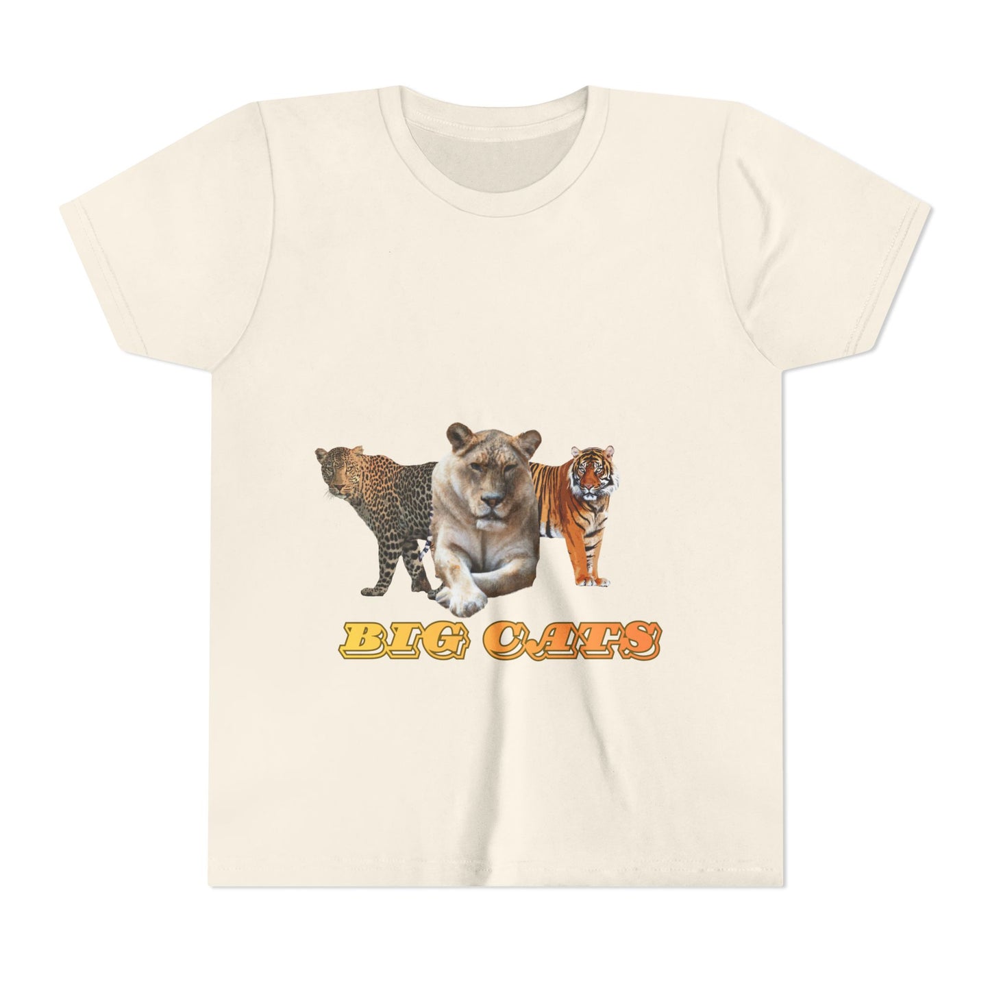 Youth Big Cats Lioness Short Sleeve Tee