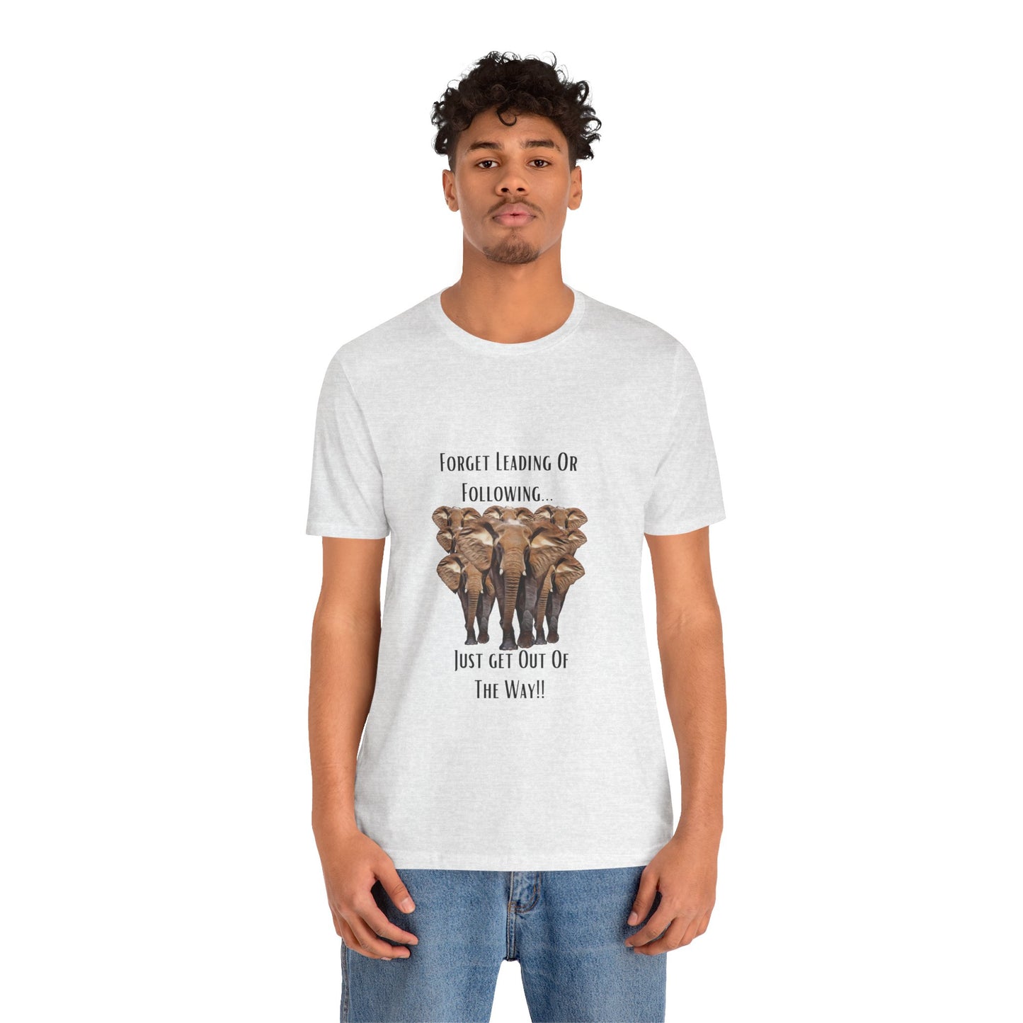 Unisex Elephant Short Sleeve Tee