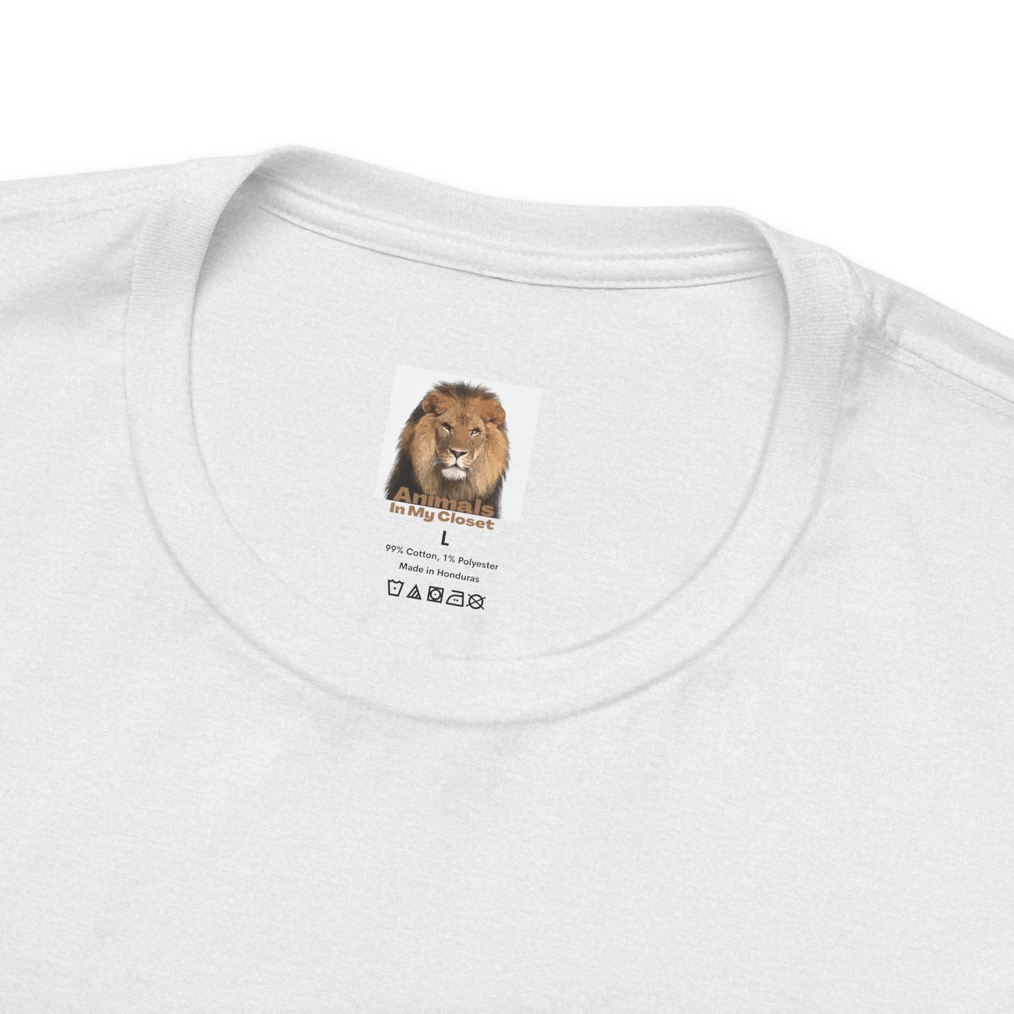 Unisex Tiger Big Cats Short Sleeve Tee