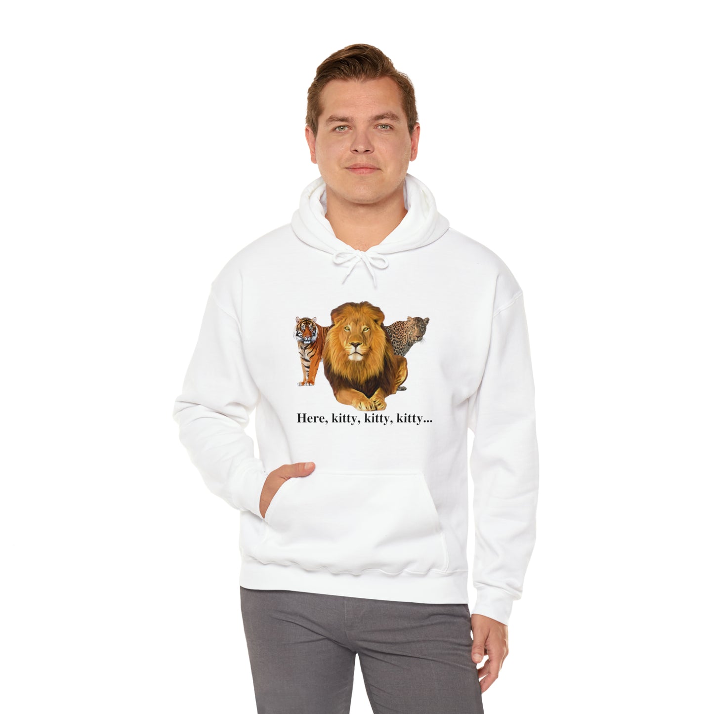 Unisex Big Cats Hooded Sweatshirt