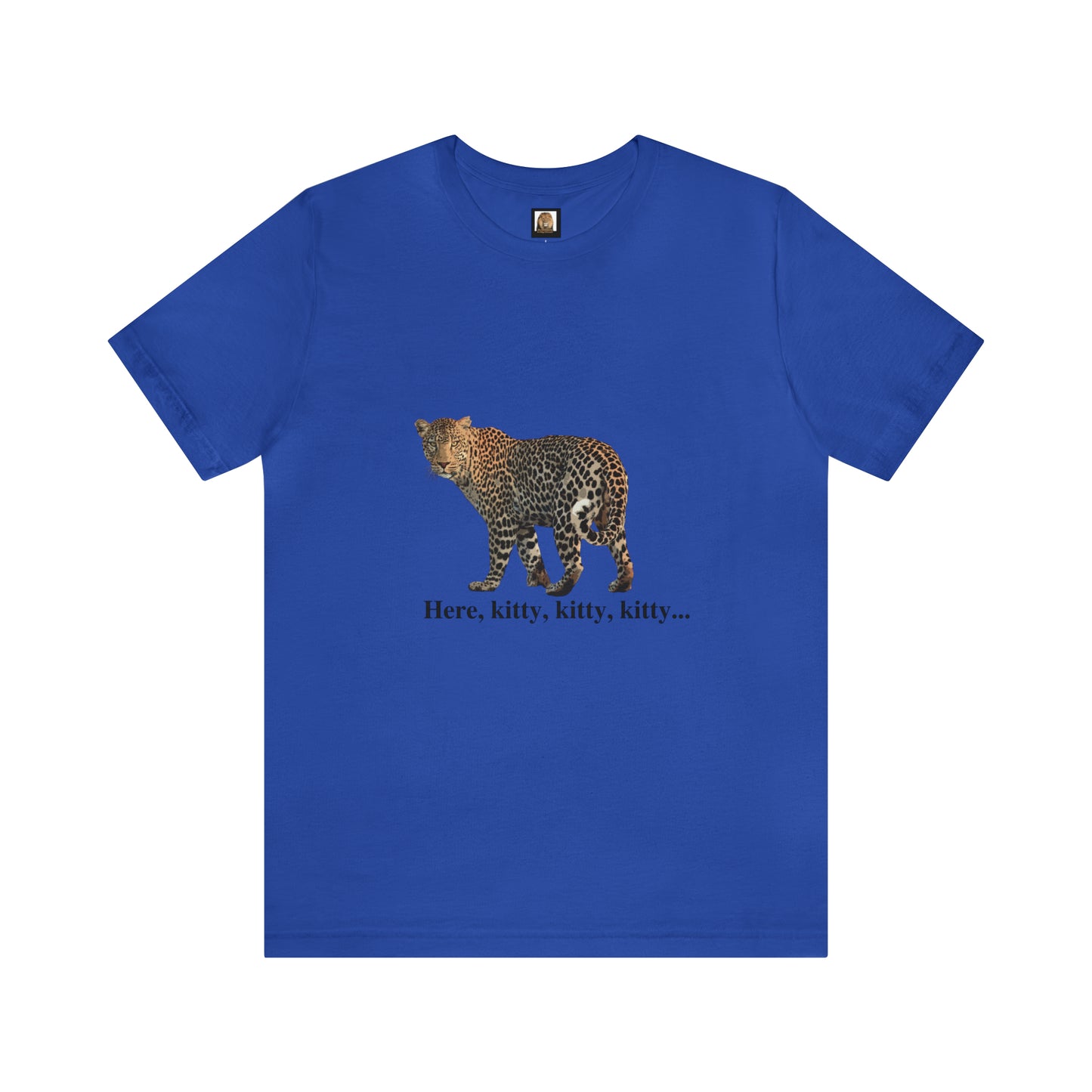 Unisex Leopard BigCats Short Sleeve Tee