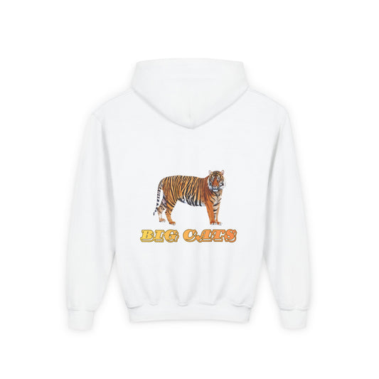 Youth Tiger Big Cats Hooded Sweatshirt
