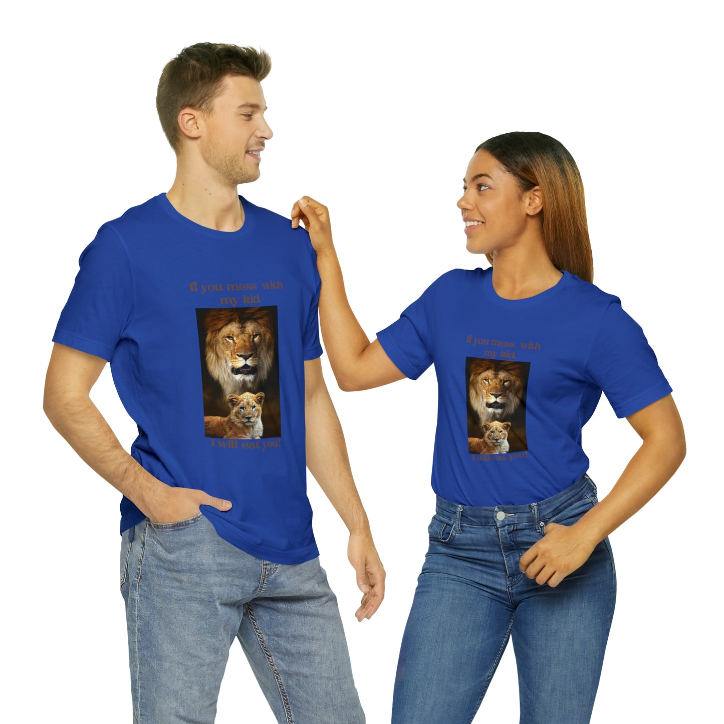 Men's Lion and Cub Short Sleeve Tee