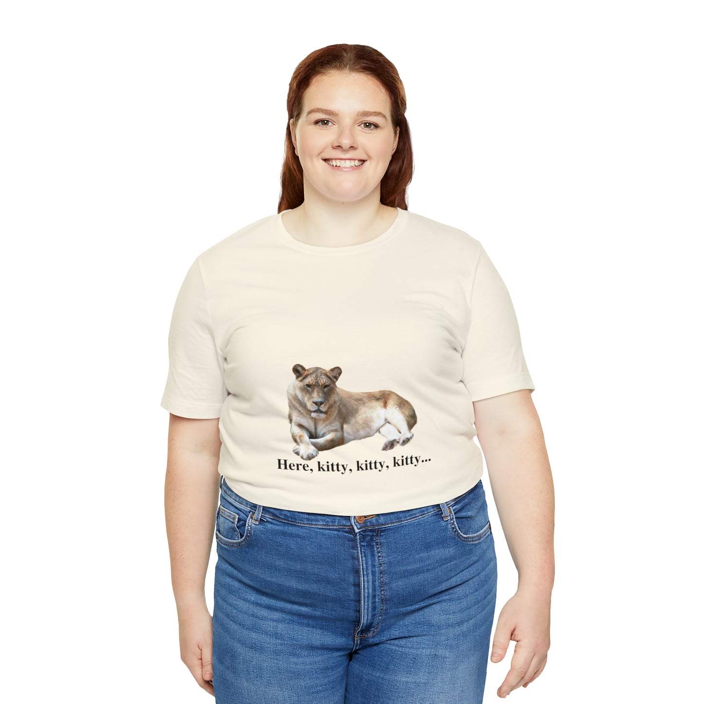 Unisex Lioness Big Cats Short Sleeve Tee