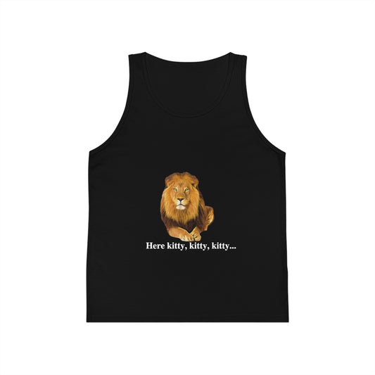 Kid's Lion Big Cats Jersey Tank Top