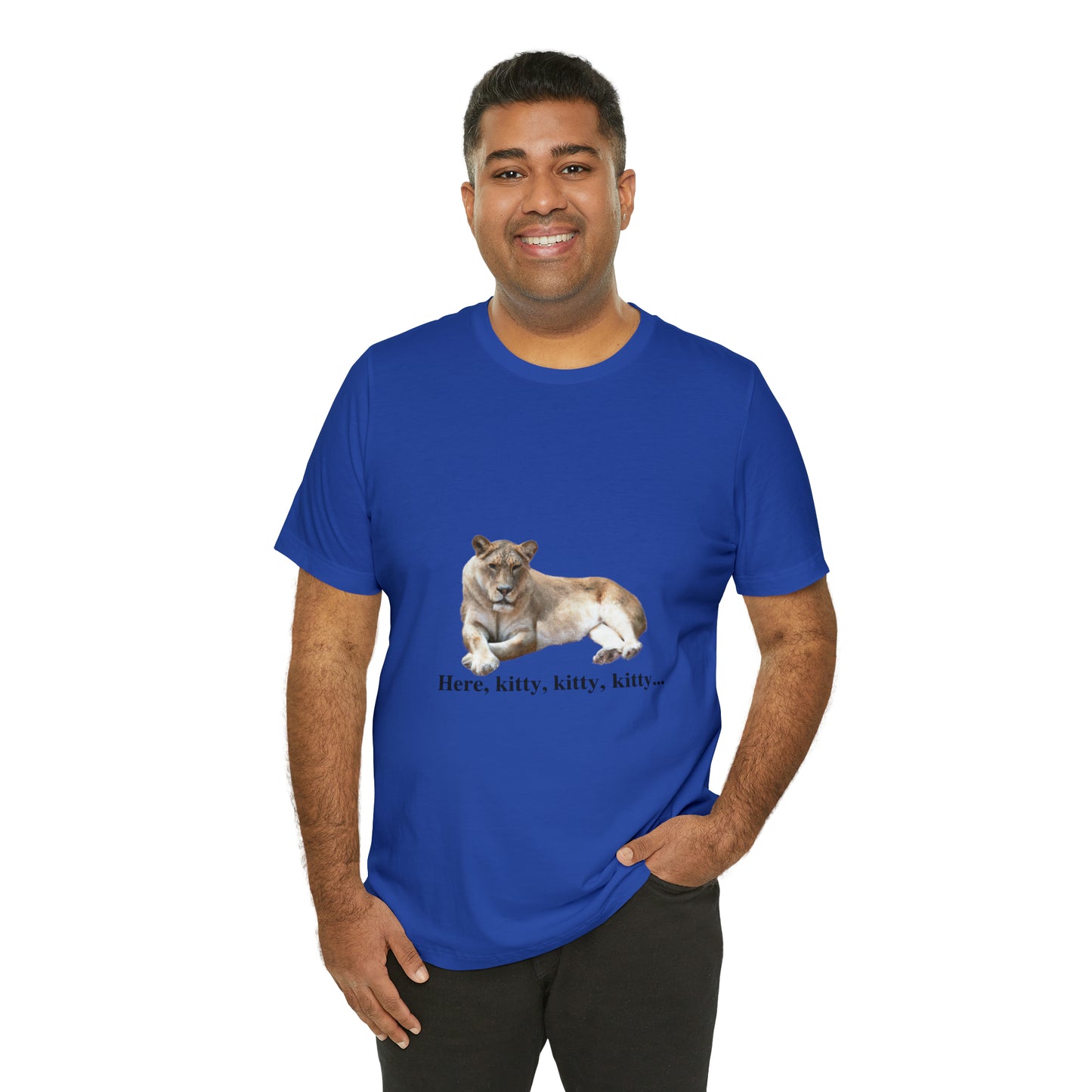 Unisex Lioness Big Cats Short Sleeve Tee