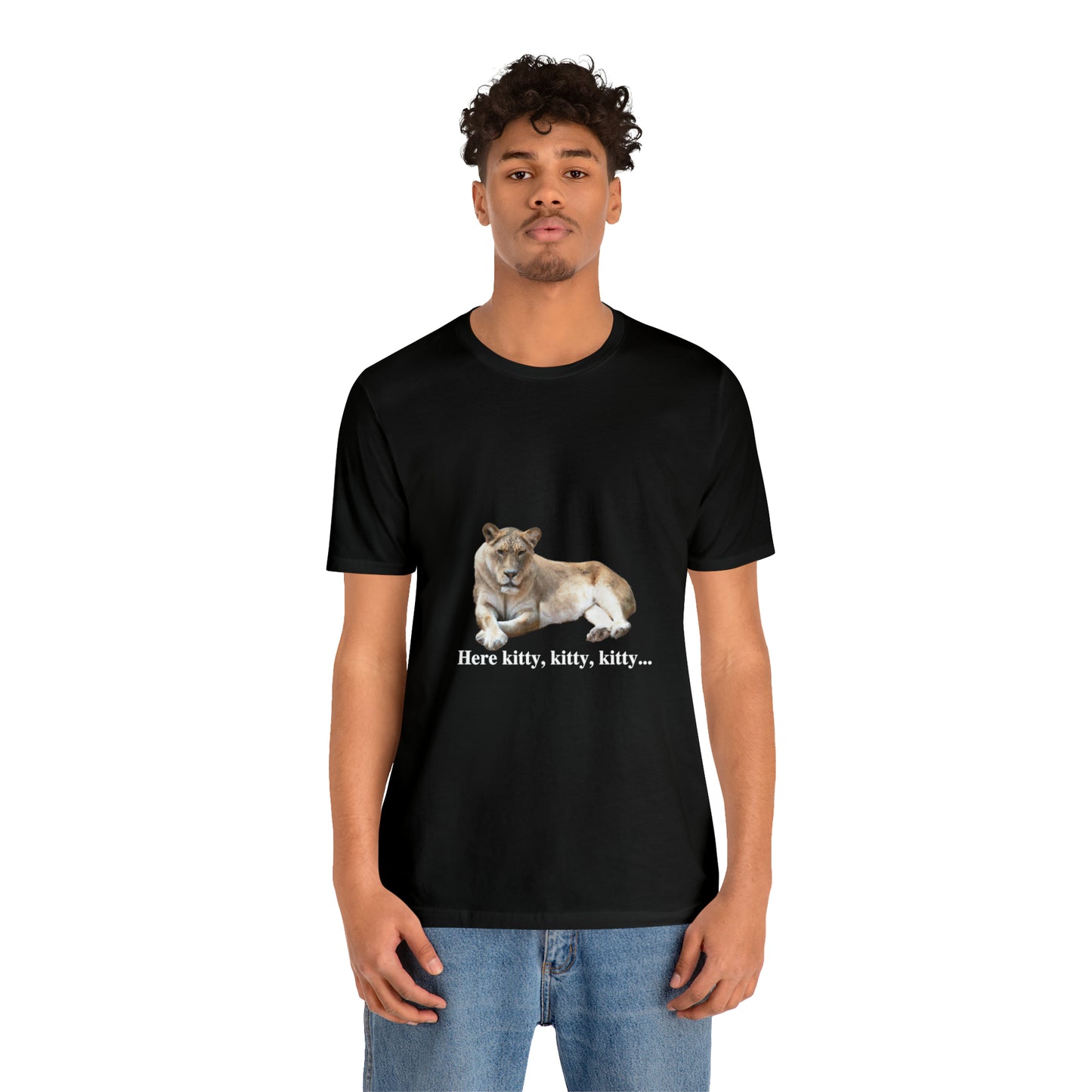 Unisex Lioness Big Cats Short Sleeve Tee