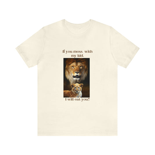 Men's Lion and Cub Short Sleeve Tee