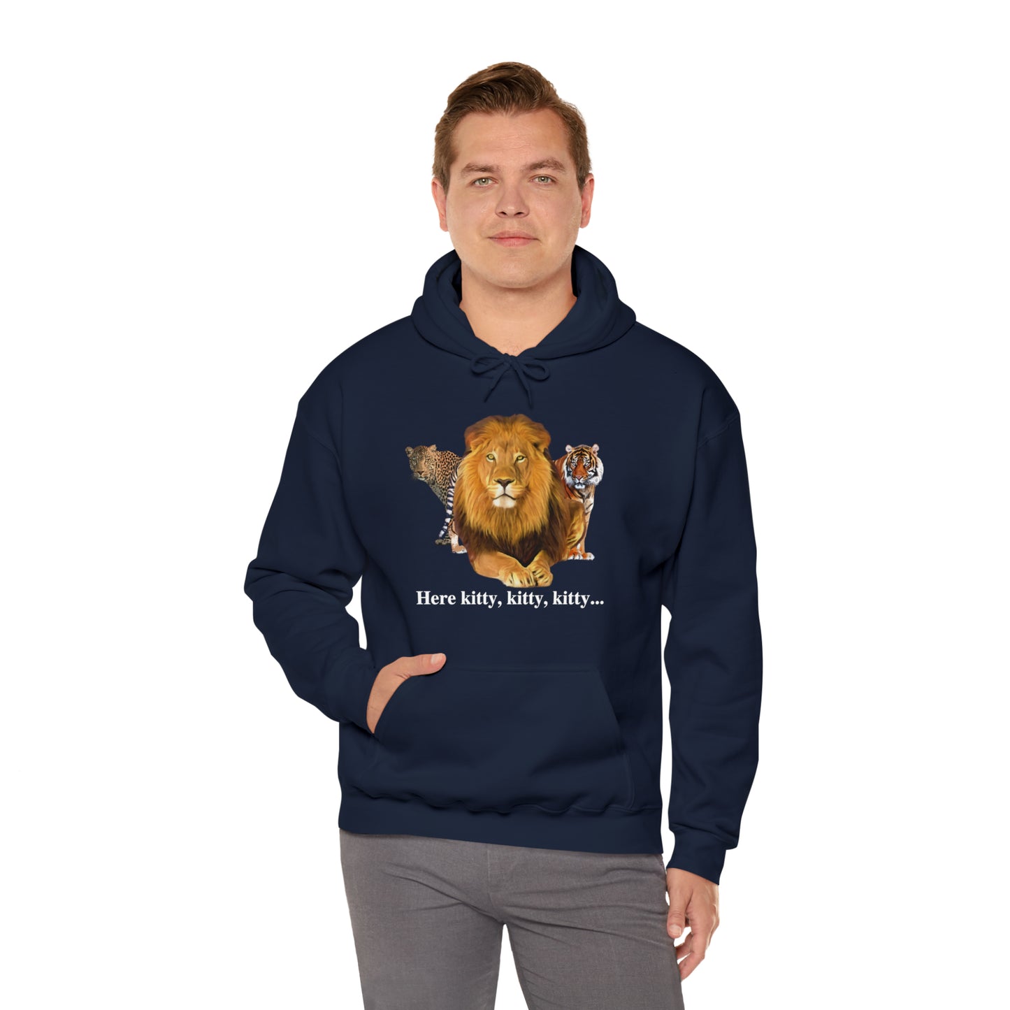 Unisex Big Cats Hooded Sweatshirt