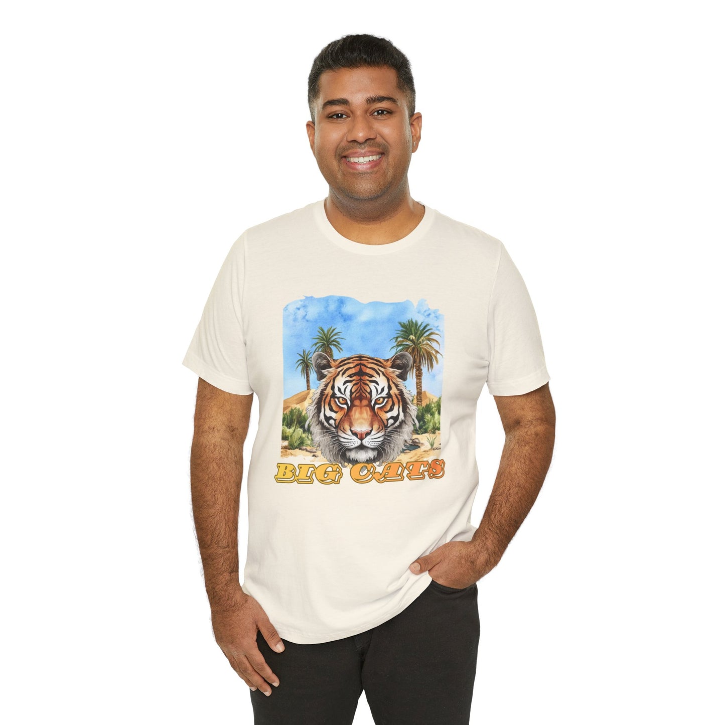Men's Big Cats Tiger Graphic Tee