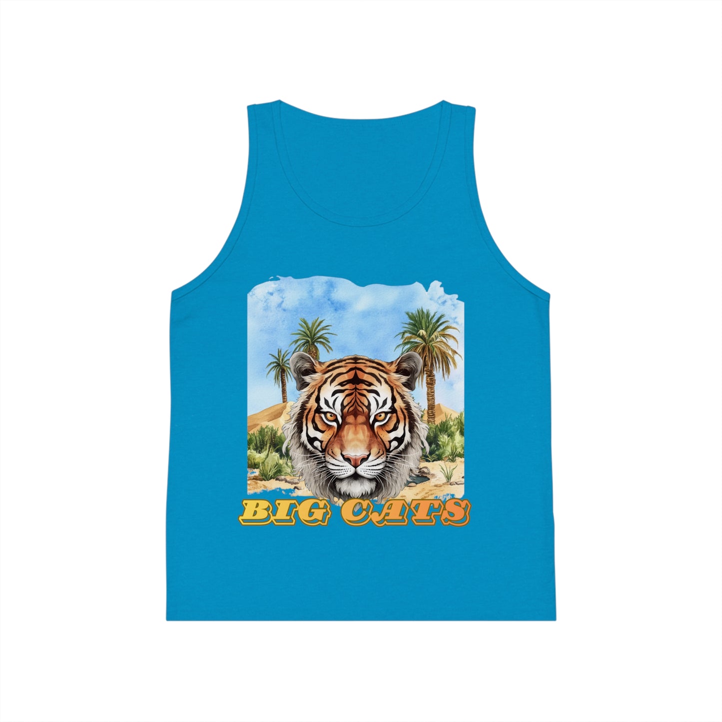 Boy's Big Cats Tiger Tank Top