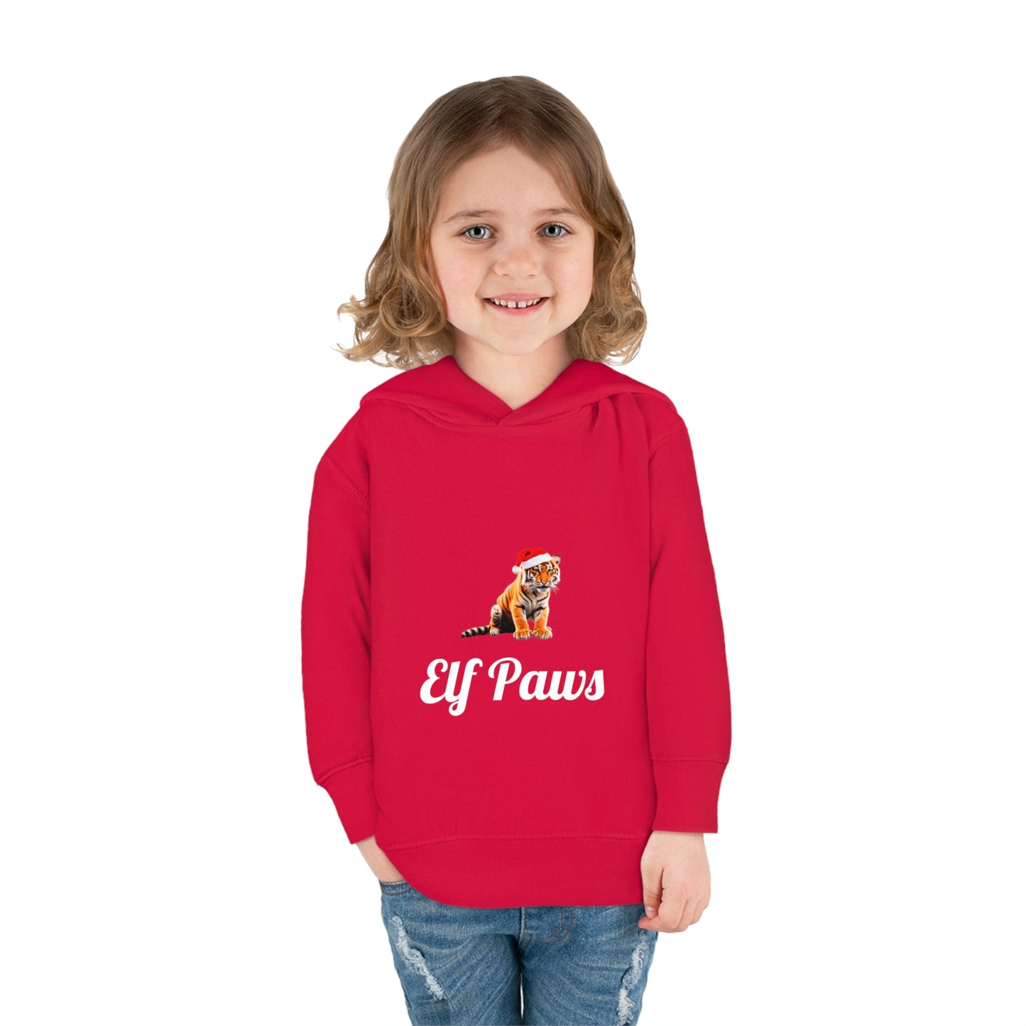 Toddler Tiger Elf Paws Fleece Hoodie